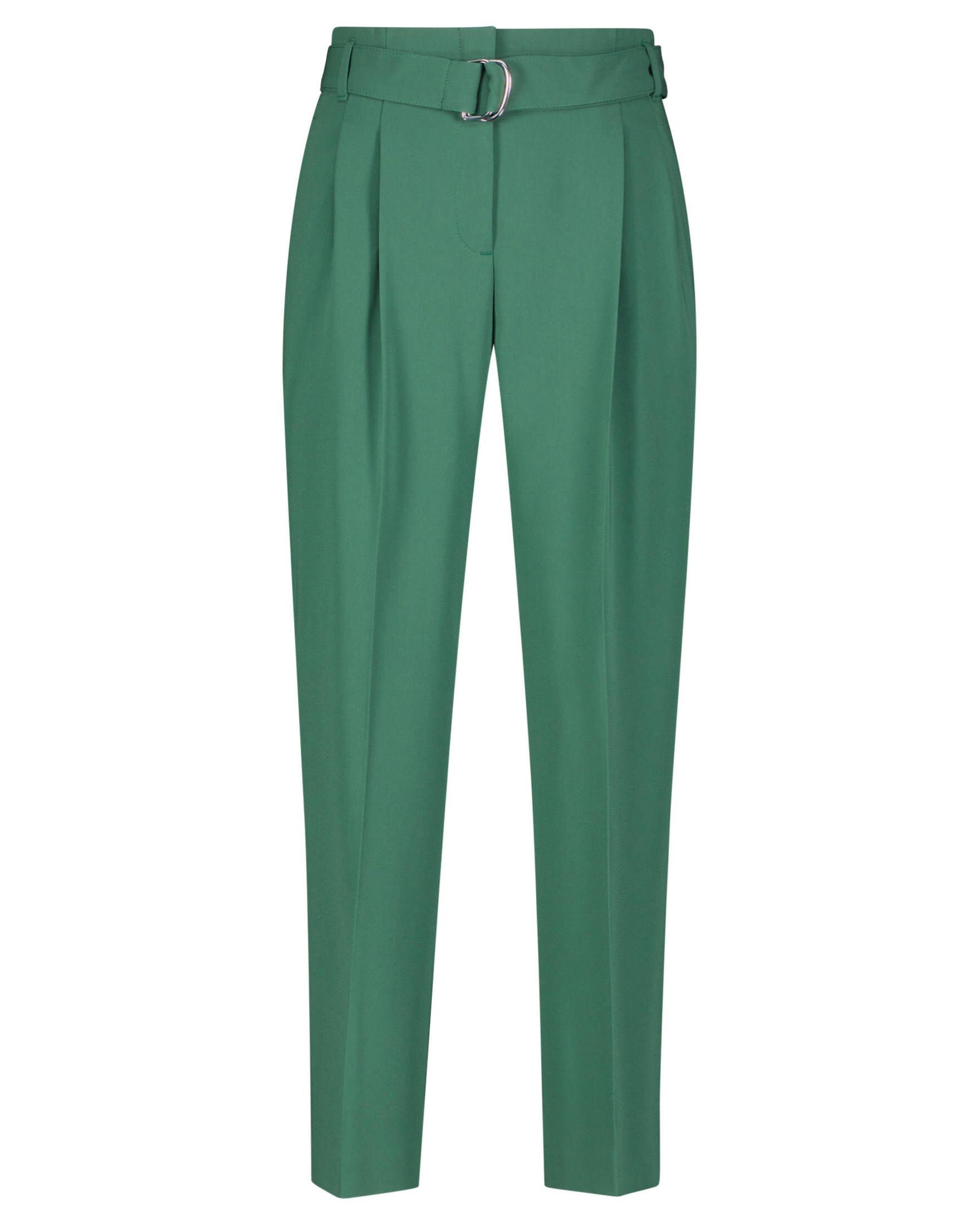 BOSS Culotte Damen Hose TAPIAH Regular Fit (1-tlg) smaragd (42)
