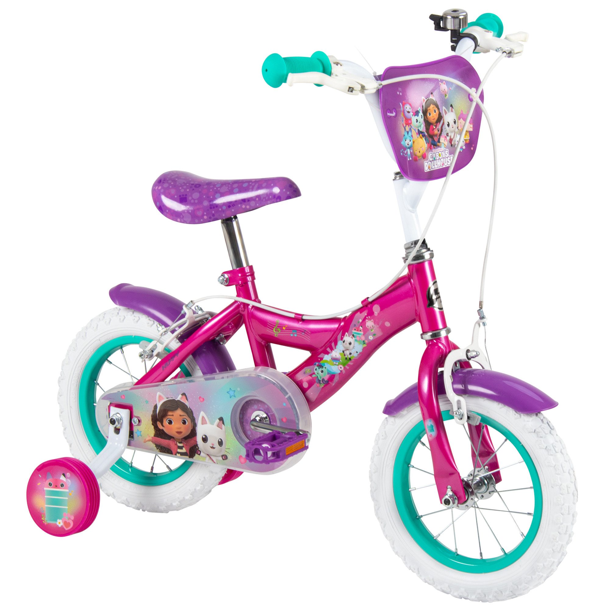 Huffy Kinderfahrrad Gabby's Dollhouse 12-Zoll-Kinderfahrrad von Huffy