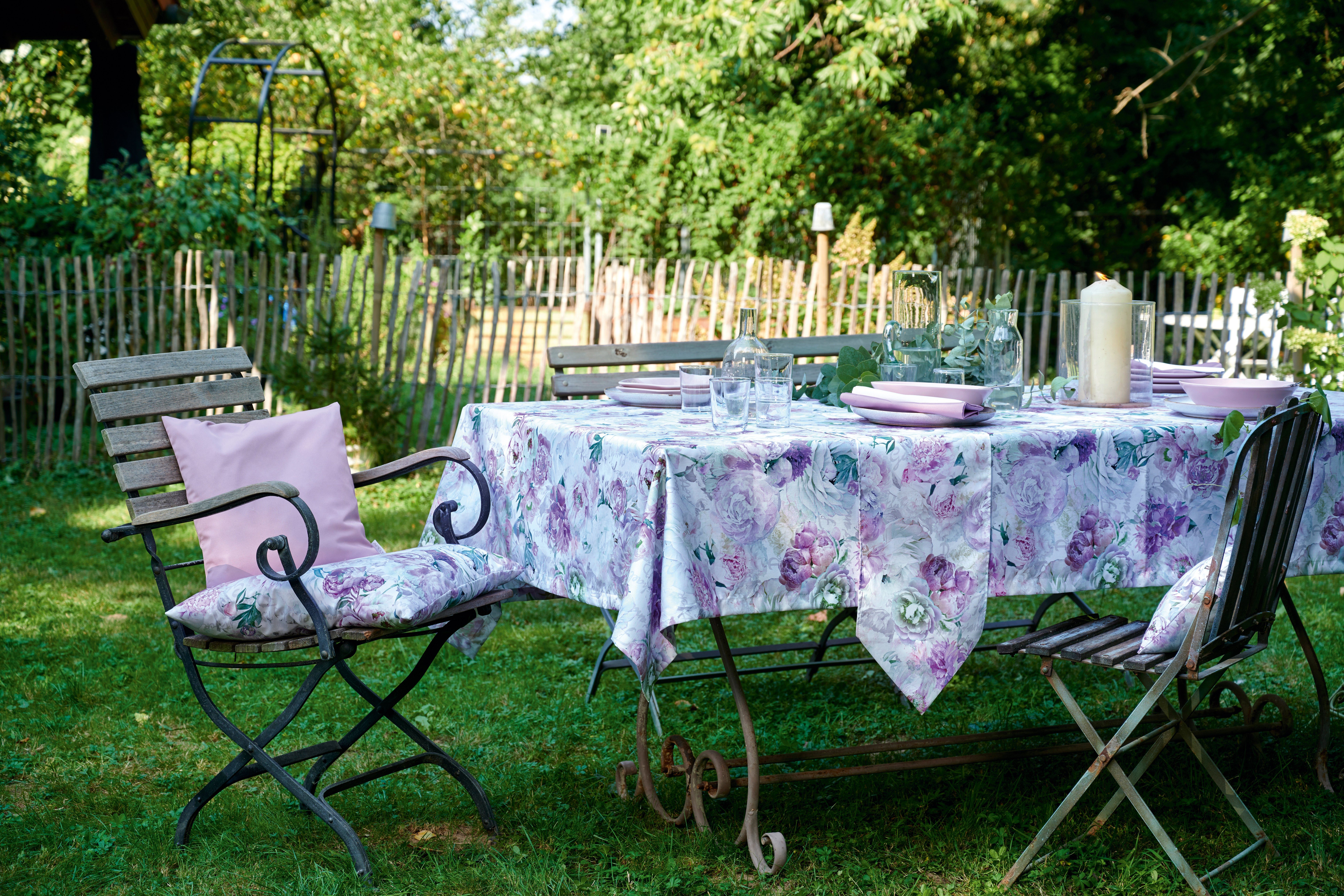 APELT Mitteldecke 6448 SPRINGTIME, Frühjahrsdeko, Frühling (1-tlg), Digitaldruck