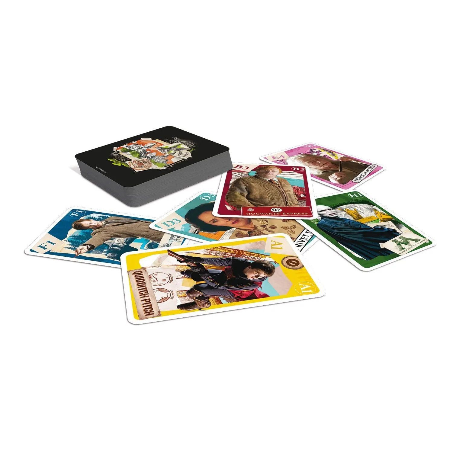 Cartamundi Spiel Harry Potter - Quartett 4 in 1