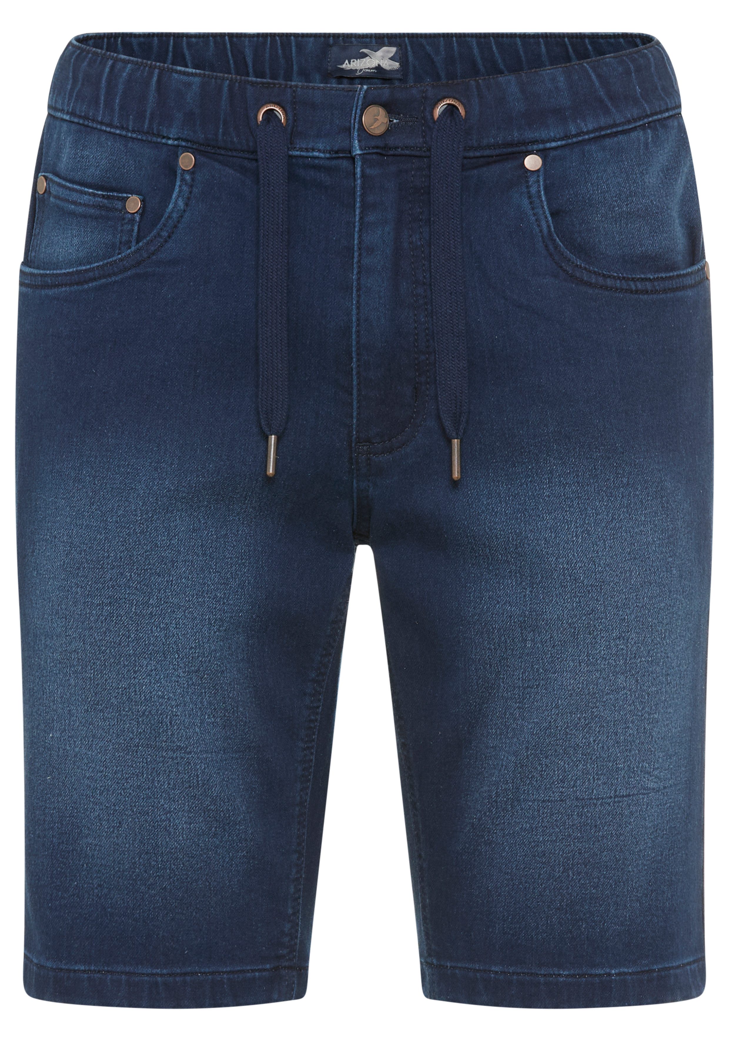 Arizona Jeansshorts gerade geschnittenes Bein, Regular Fit Passform – Bild 5 von 5