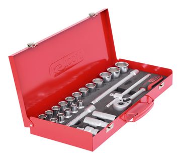 KS Tools Steckschlüssel, 1/2" Satz, 24-teilig 6-kant