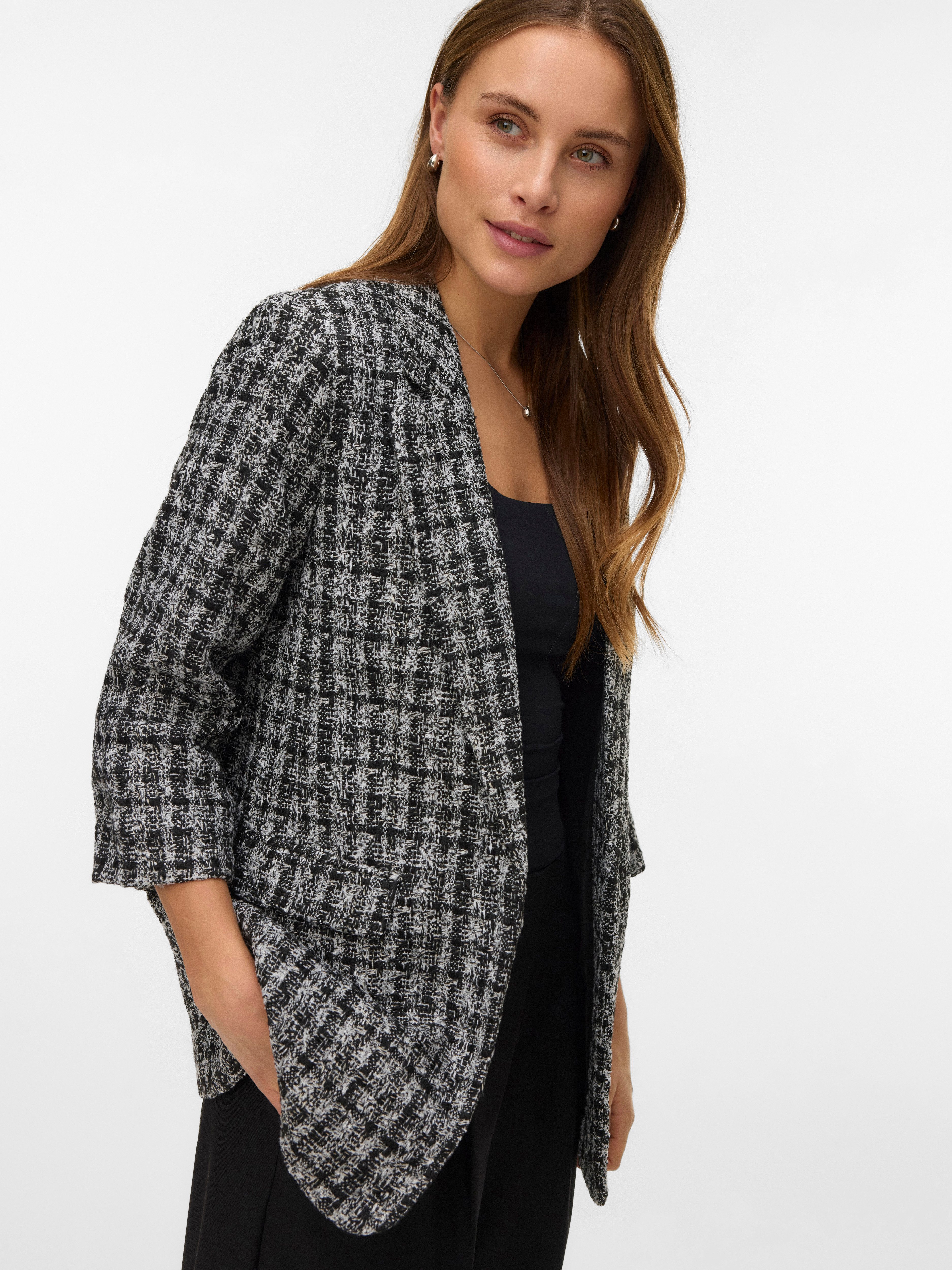Vero Moda Longblazer VMFRIDA LS REGULAR BLAZER NOOS ohne Verschluss und mit günstig online kaufen