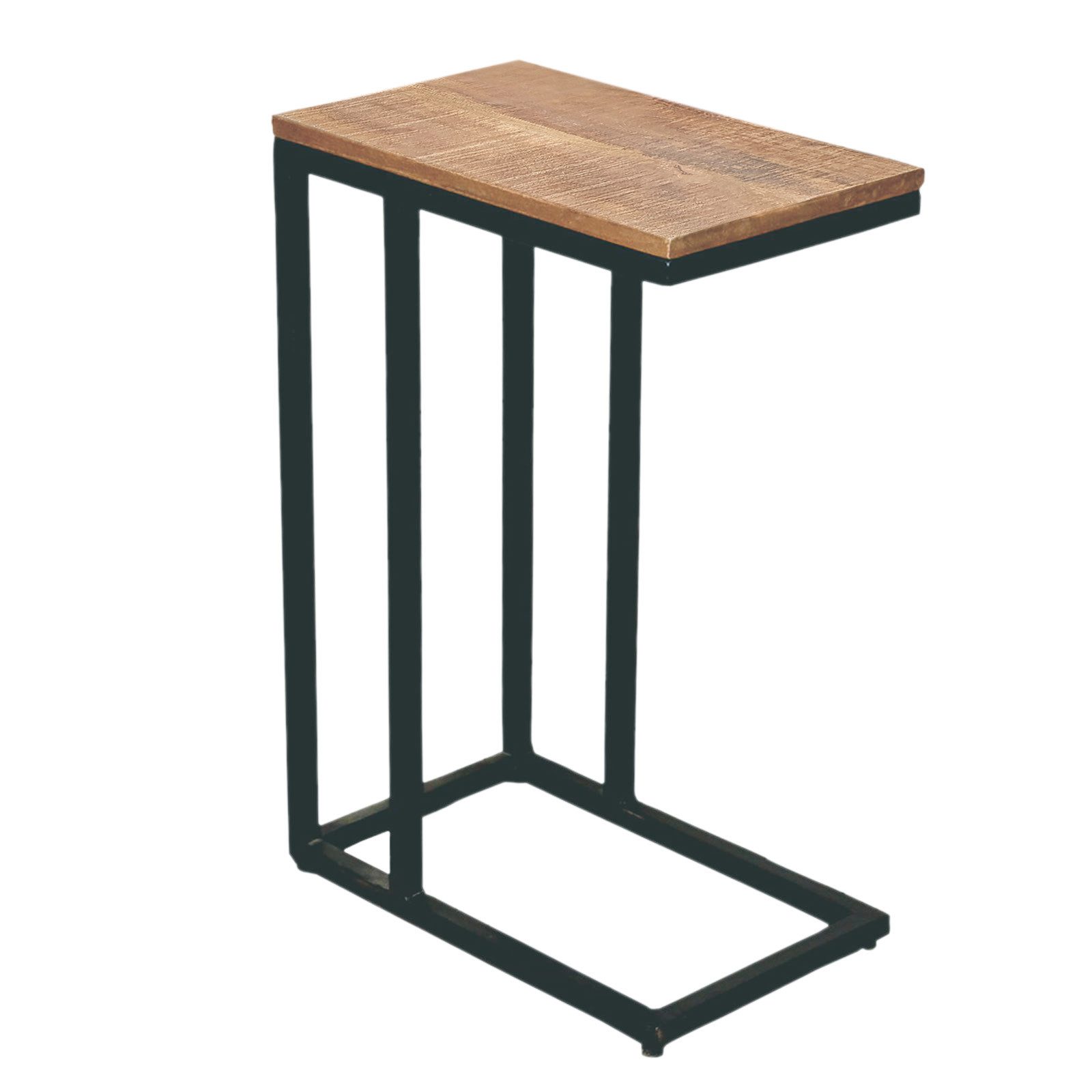 Amagohome Beistelltisch Beistelltisch Holz massiv Sofa günstig online kaufen