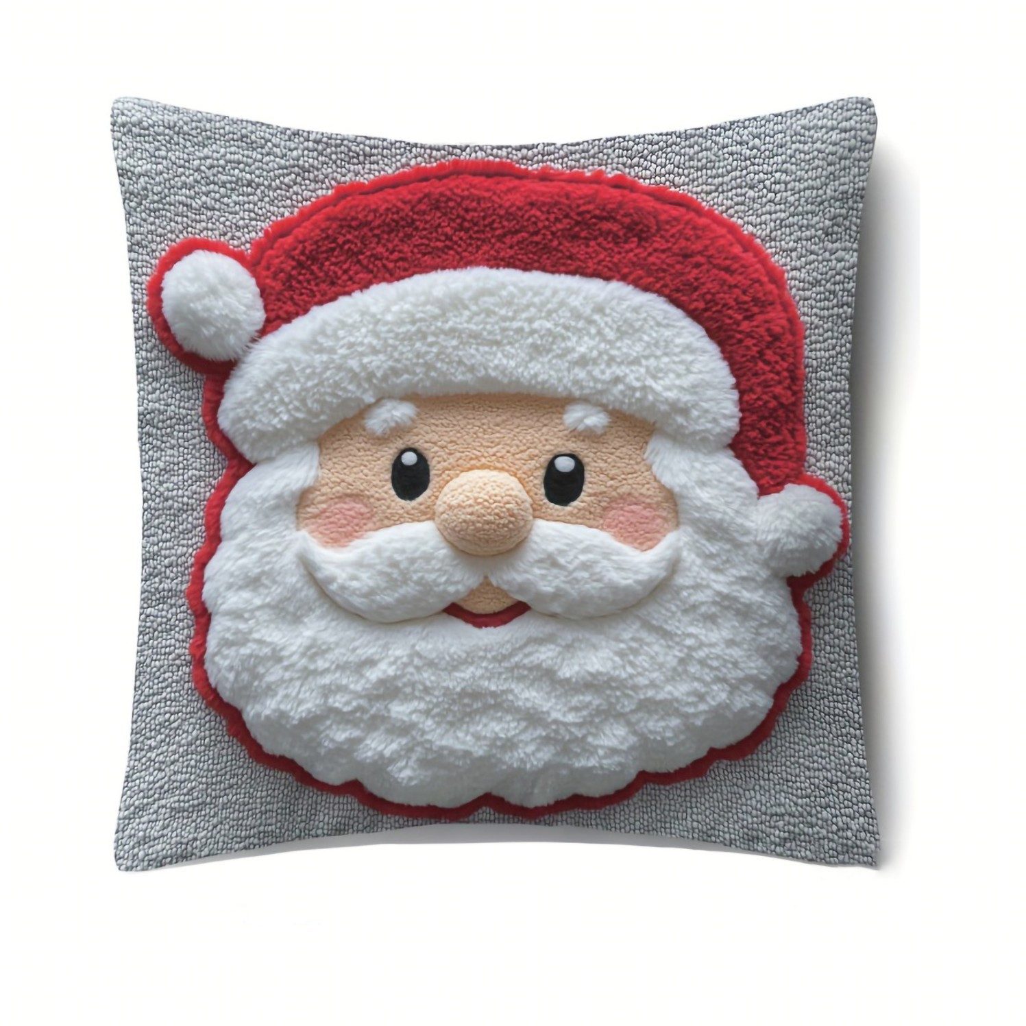 CLTYQ Kissenbezüge Weihnachten Retro, 4er Set Kissenbezug Weihnachten Dekokissen, (4 Stück), Leinen Kissenhüllen, Weihnachtskissenbezug Weihnachtsdeko – Bild 4 von 5