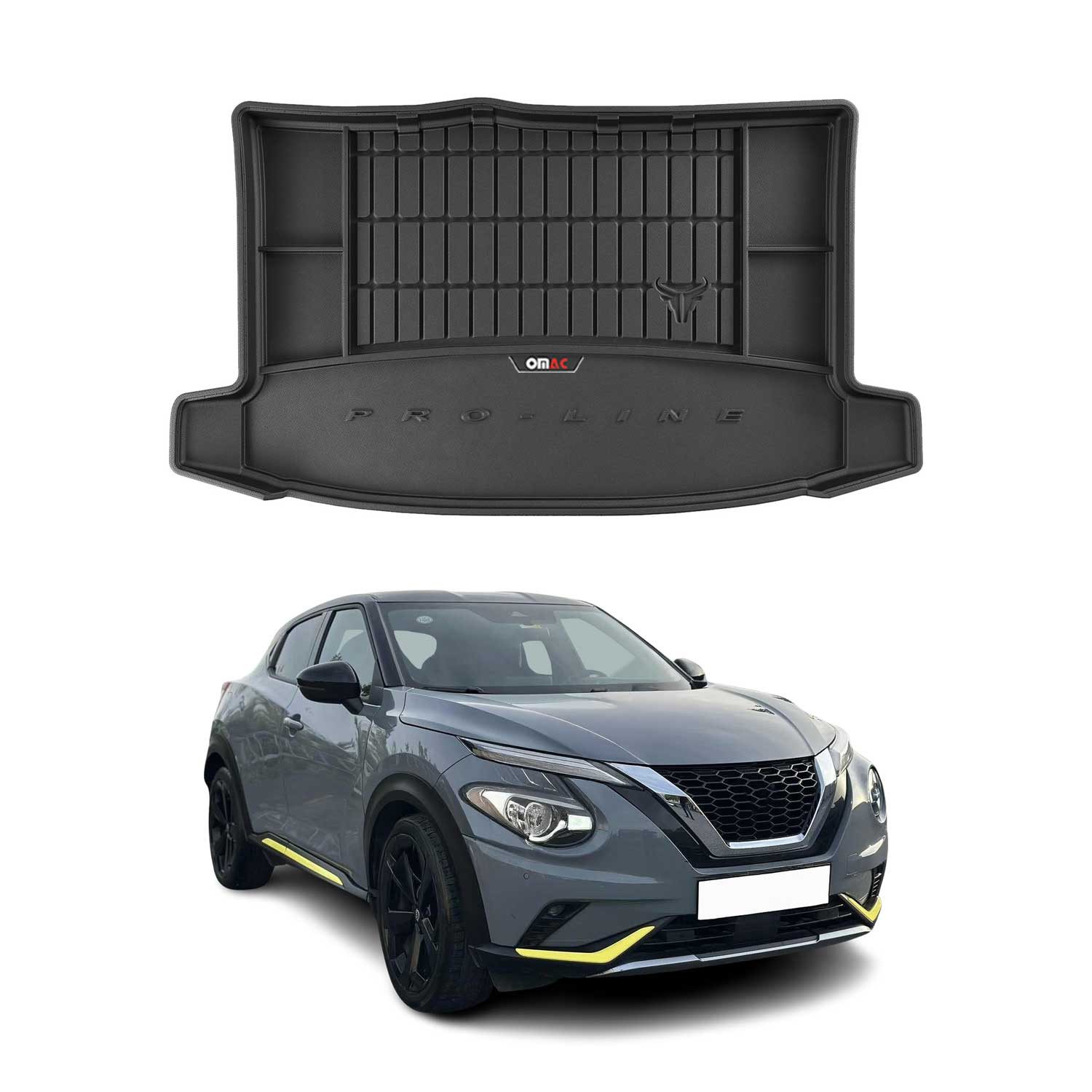 Kofferraummatte OMAC Kofferraumwanne für Nissan Juke 2019-2025 TPE Schwarz