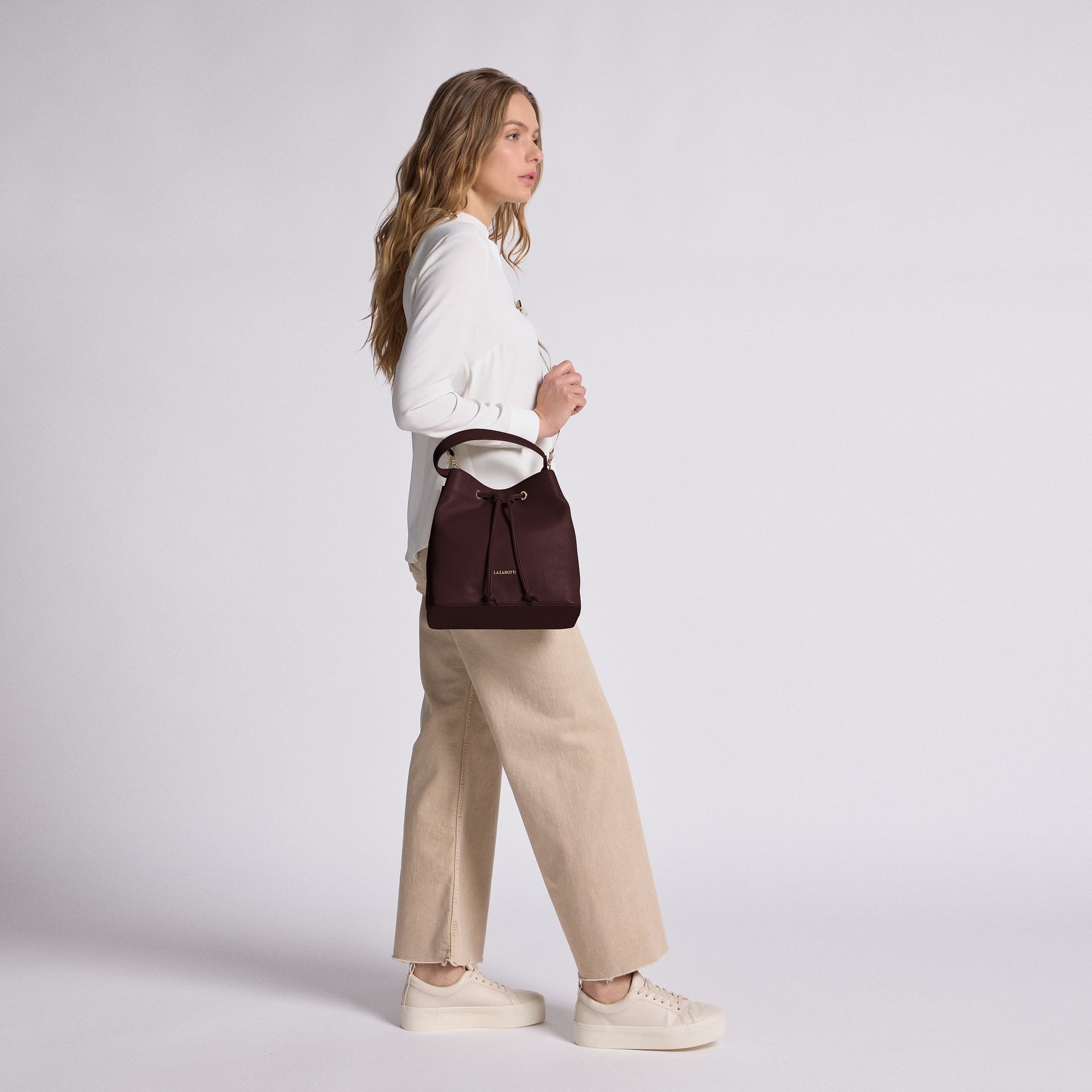 Lazarotti Beuteltasche Bologna Leather, Leder günstig online kaufen