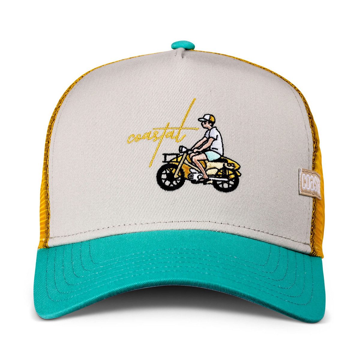 Djinns Trucker Cap Djinns HFT Cap La Bonne Vie Khaki/Red/Grey  Basecap Meshcap Cs0fc80ar