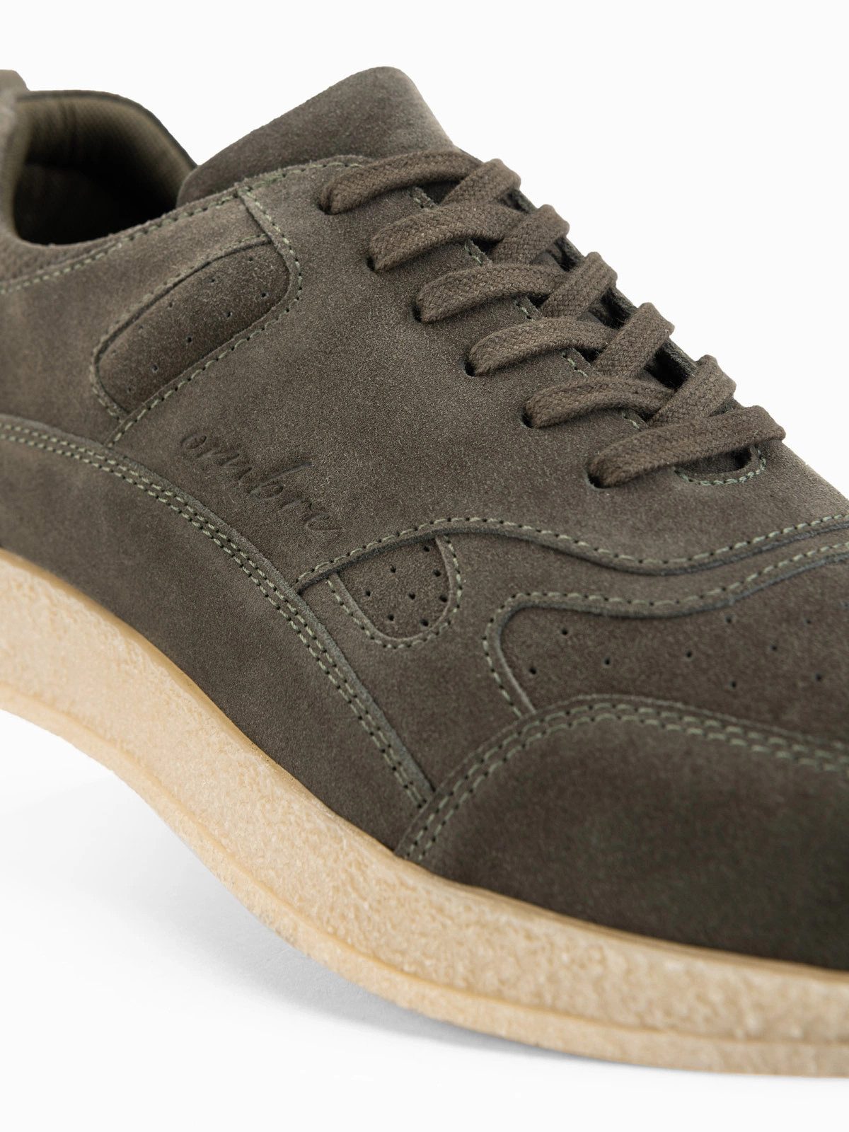 OMBRE Leichte, sportliche Herren-Sneaker aus Wildleder Sneaker atmungsaktives Mesh-Innenfutter