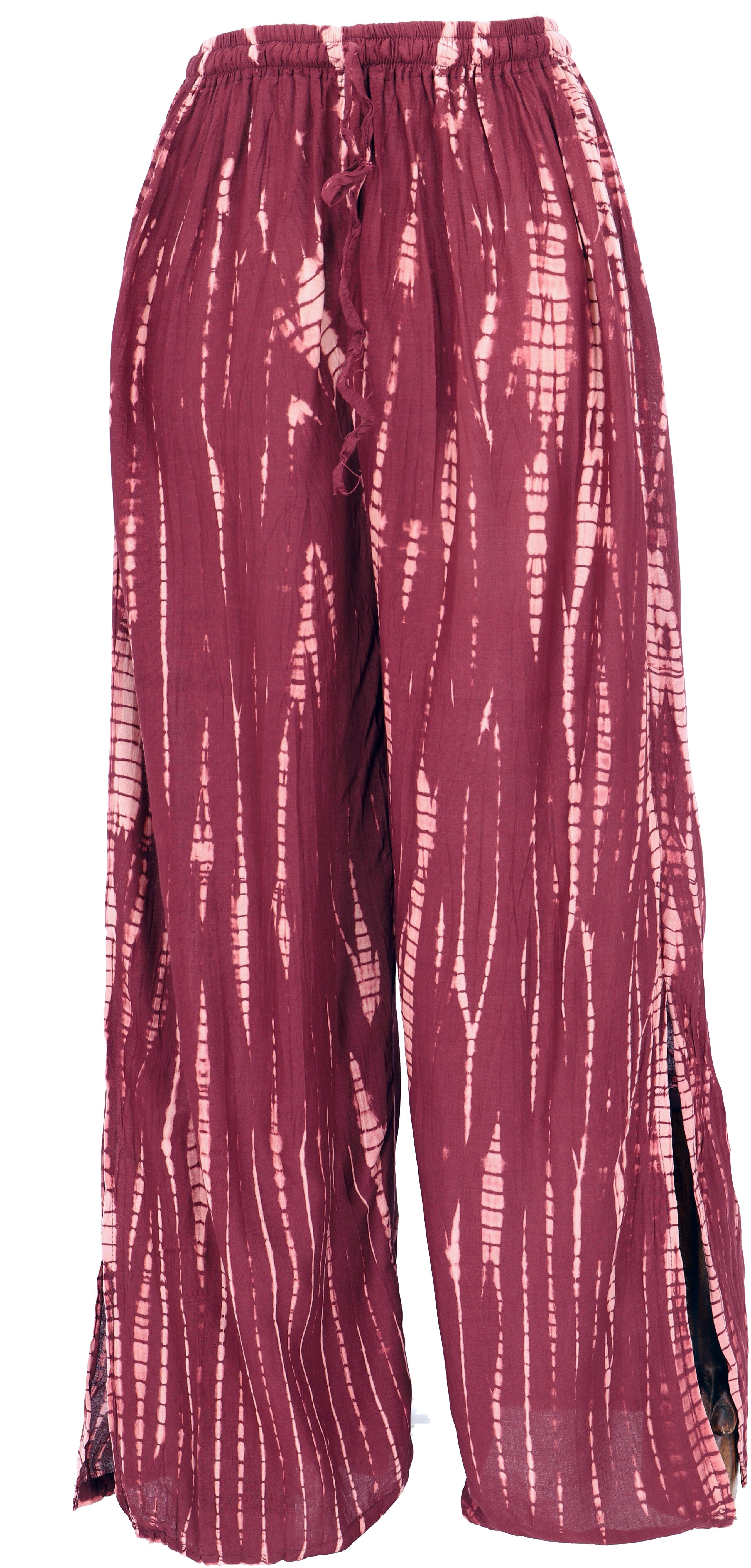 Guru-Shop Relaxhose Batik Palazzohose, Hosenrock, Schlaghose,.. günstig online kaufen