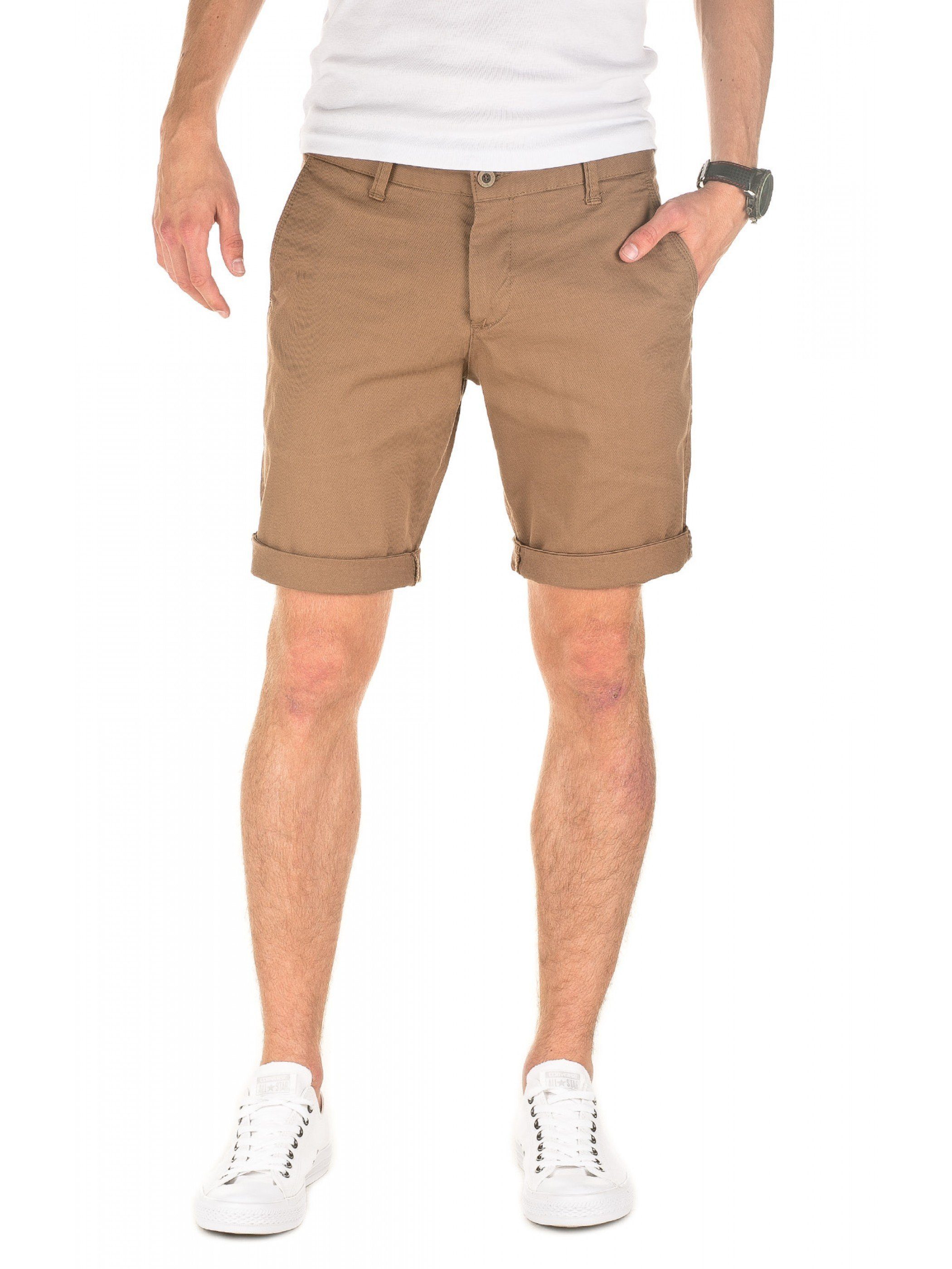 WOTEGA Shorts Chino Shorts Penta Braun (otter181018)