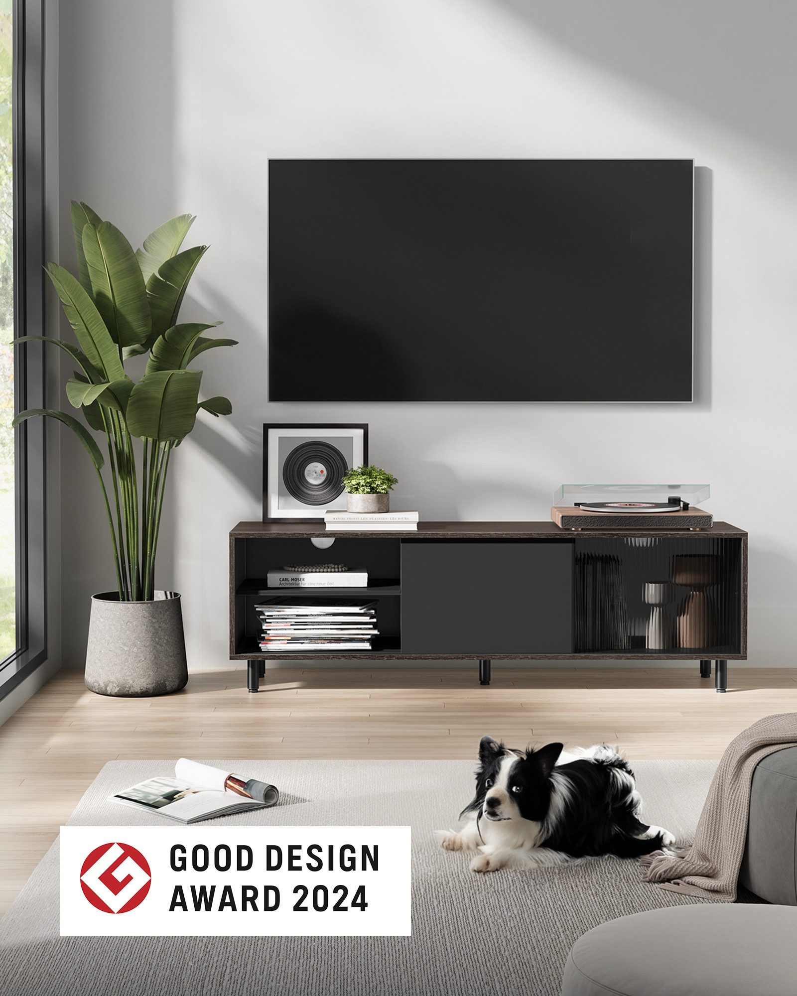 VASAGLE Lowboard, TV-Schrank für TVs bis günstig online kaufen