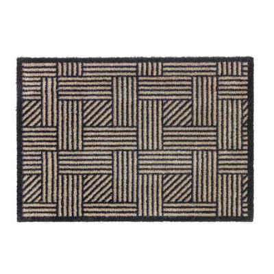 Fußmatte MANHATTEN Fußmatte, SCHÖNER WOHNEN-Kollektion, Rechteckig, Höhe: 7 mm, 67 x 100 cm in Cappuccino