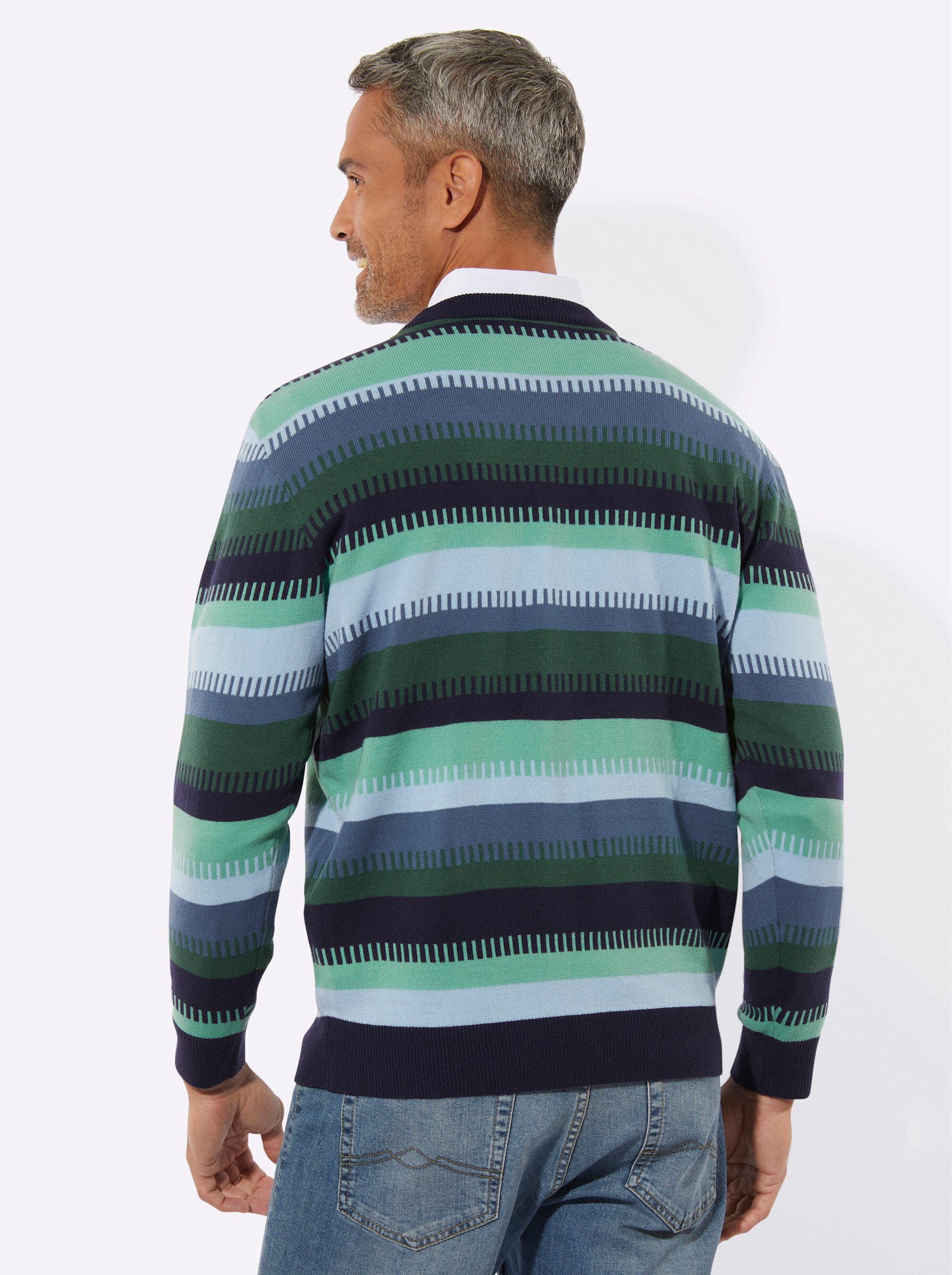 Sieh an! Strickpullover Rundhalspullover günstig online kaufen