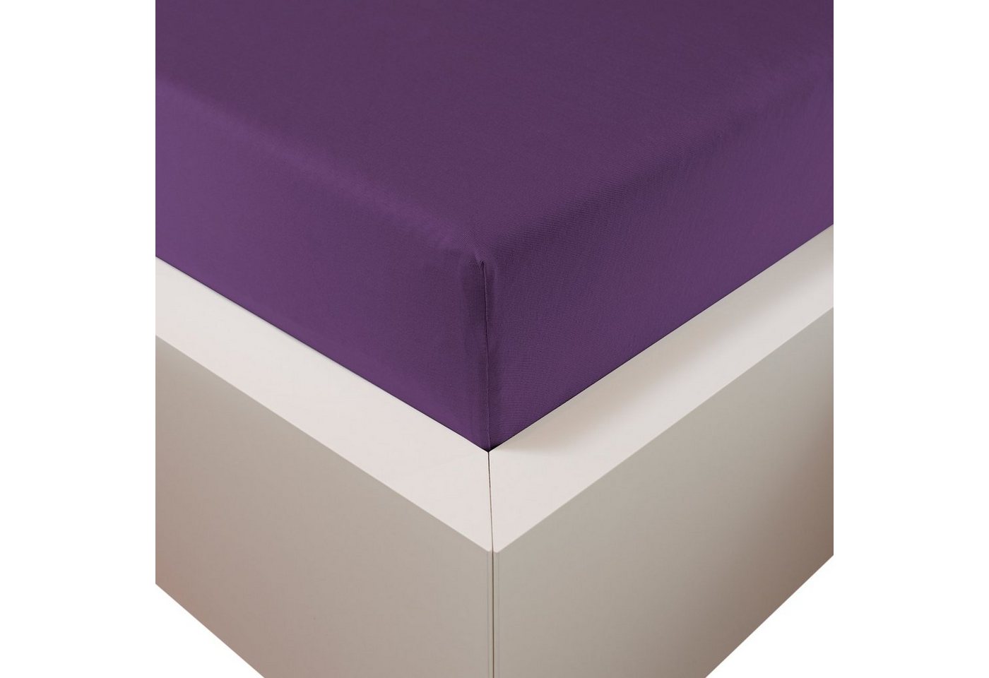 Traumschloss Spannbettlaken Premium Plus, Jersey, Gummizug: rundum, (1 Stück), 260g/m², 47,5% Mako Baumwolle, 47,5% Lyocell, 5% Elasthan