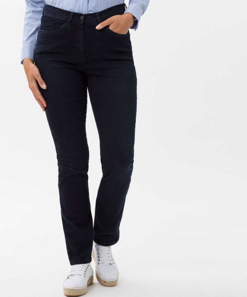 RAPHAELA by BRAX 5-Pocket-Jeans Style LAURA SLASH, Klassische Five Pocket-Jeans  im authentischen Denim