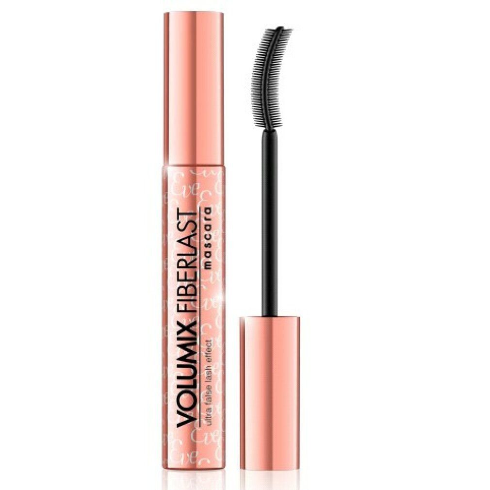 Eveline Cosmetics Mascara Wimperntusche Volumix Fiberlast Mascara Schwarz 10ml