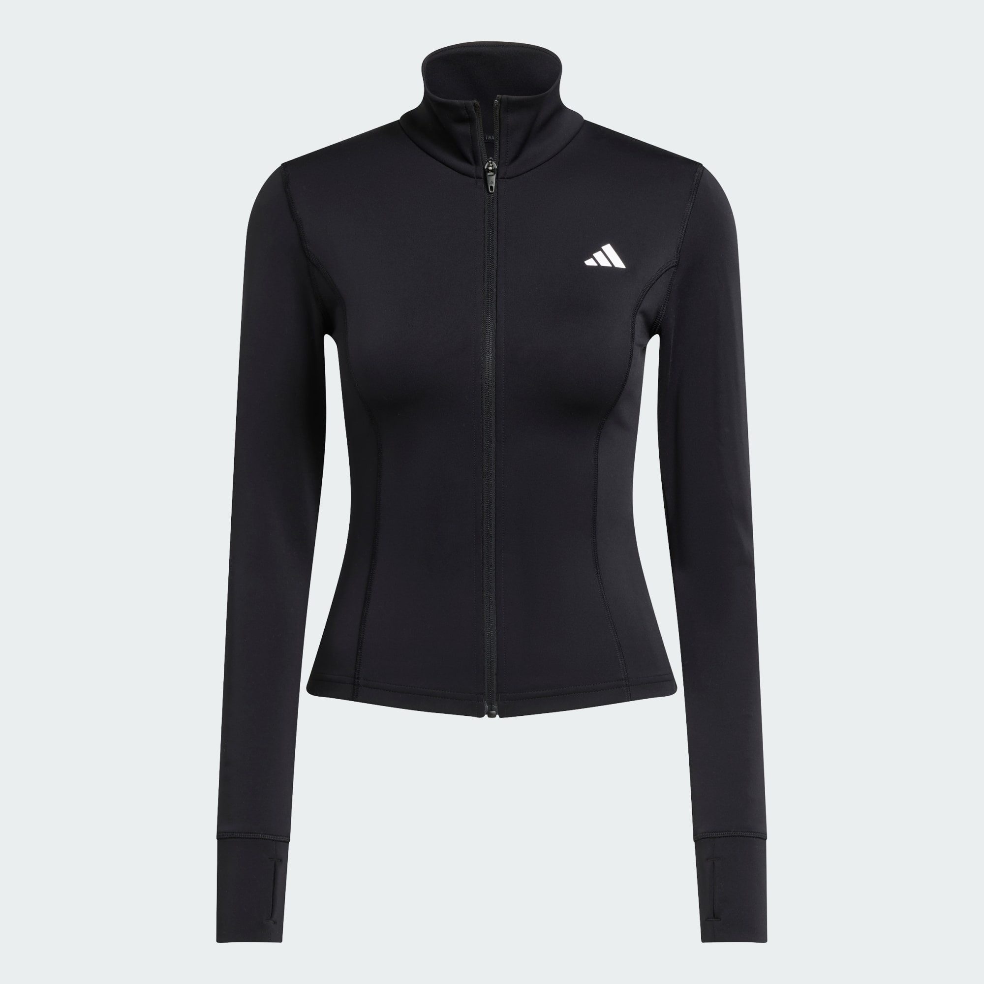 adidas Performance Trainingsjacke OPTIME ESSENTIALS FULL-ZIP JACKE (1-St)