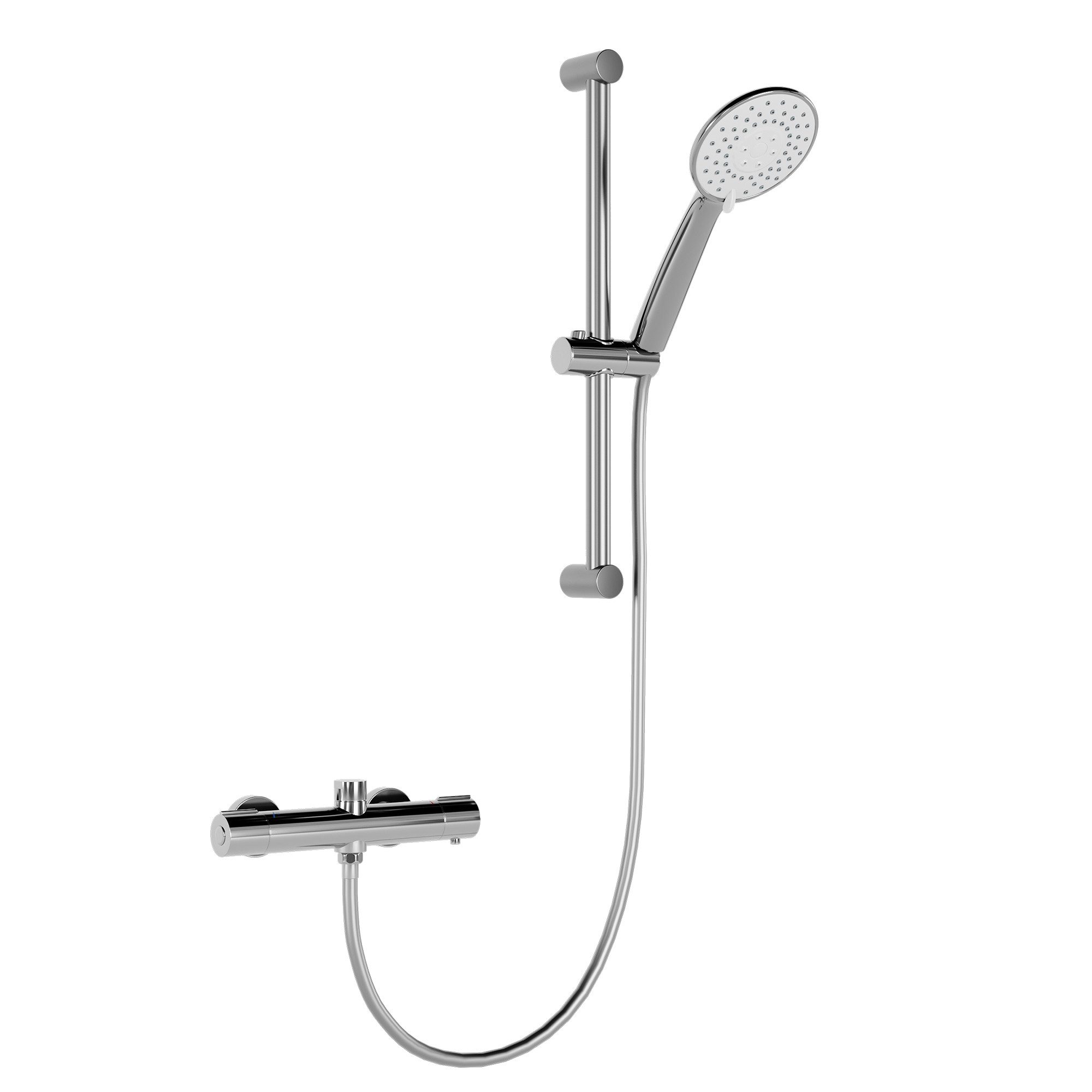 GarveeMore Brausegarnitur Duschsystem mit Thermostat 38℃ Duschset Regendusc günstig online kaufen