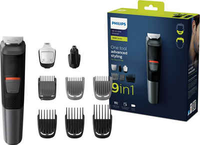 Philips Multifunktionstrimmer Series 5000 MG5720/15, Multigroom, 9-in-1 Trimmer, Gesicht, Körper, Haare