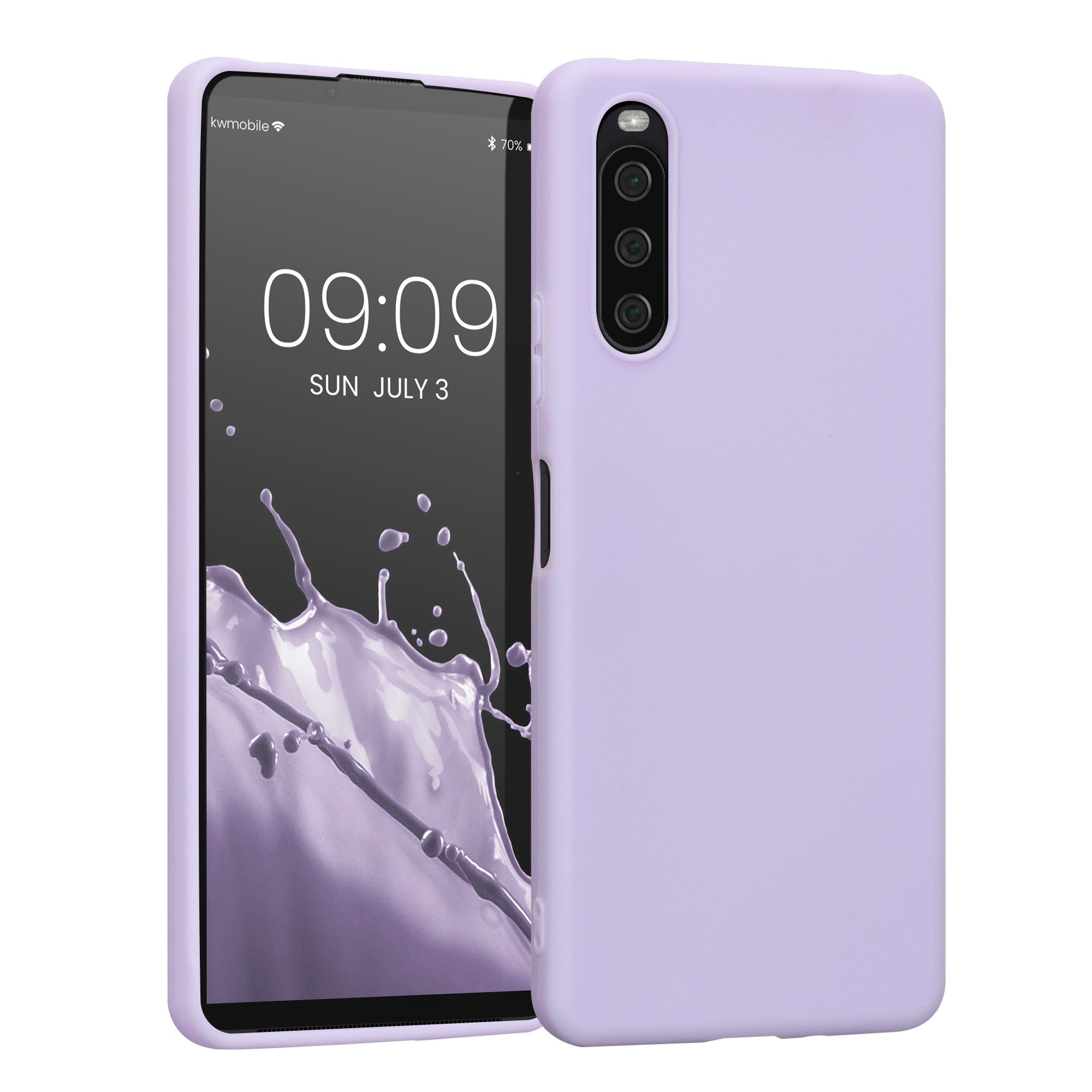 kwmobile Handyhülle Hülle für Sony Xperia 10 IV, Hülle Silikon - Soft Handyhülle - Handy Case Cover