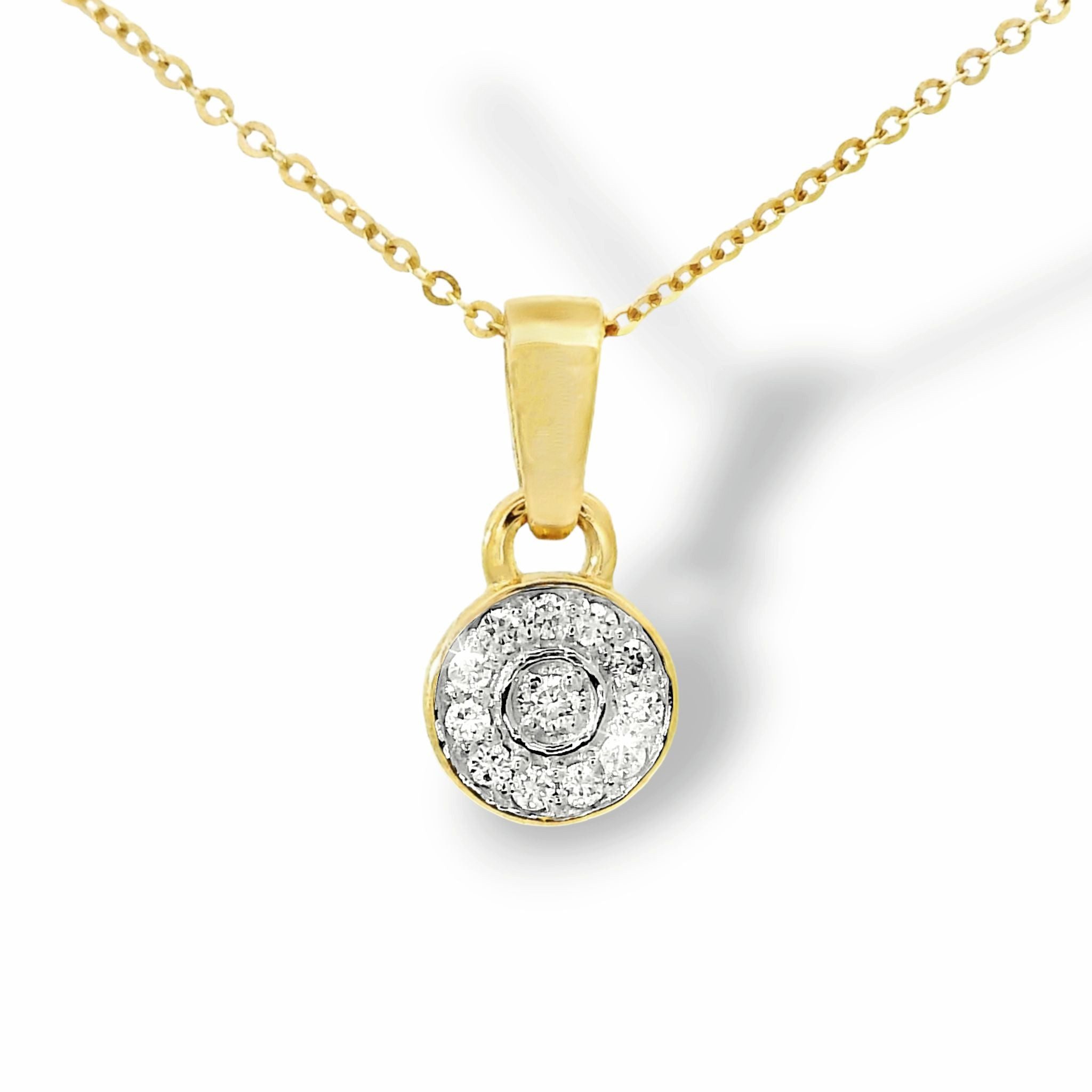 ECLANTA Kette mit Anhänger 585 Gelbgold günstig online kaufen