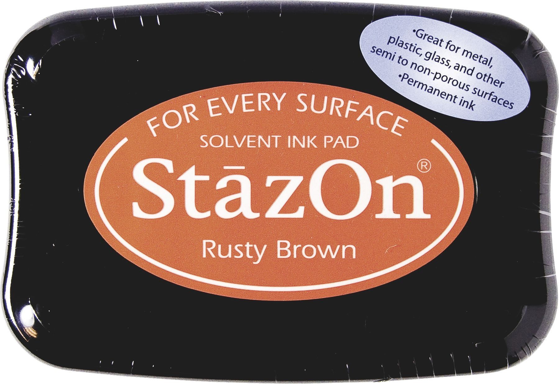 Stempel Stempelkissen 10x6cm rustybrown.