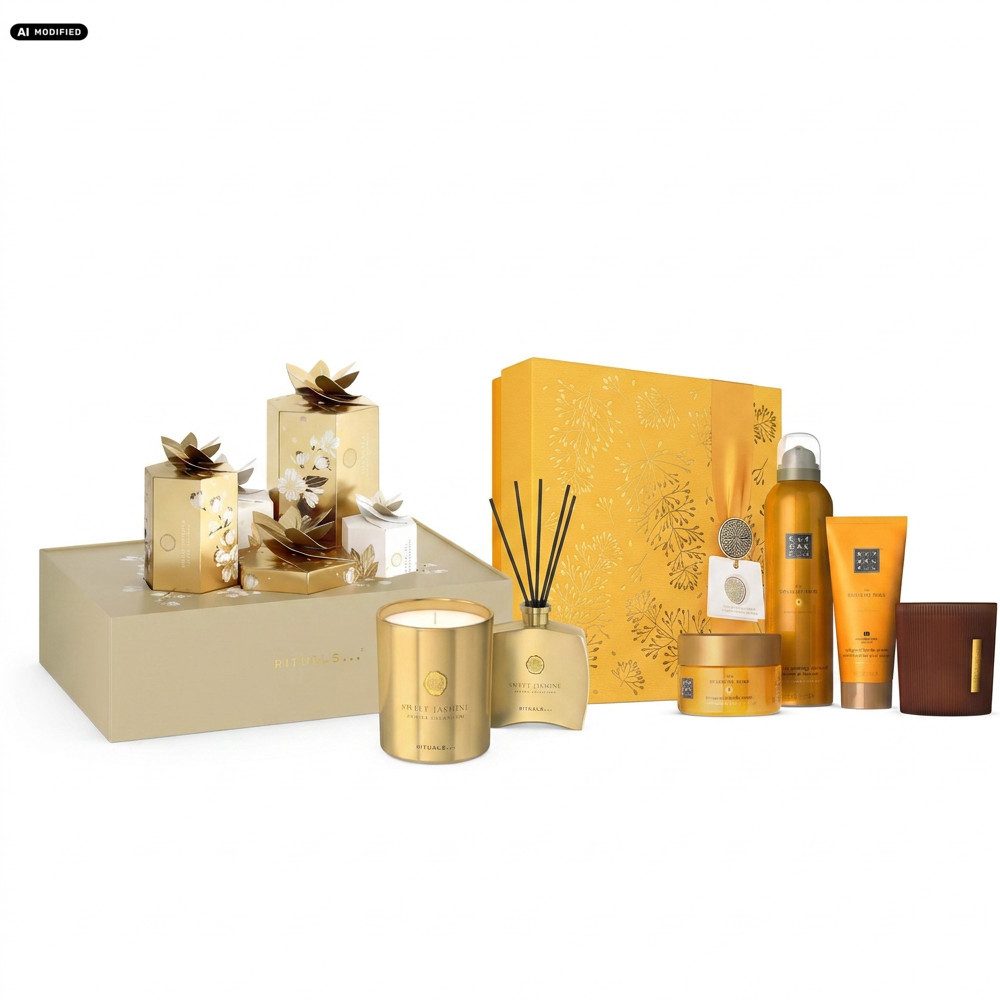 Rituals Adventskalender Rituals Advent Premium Home und Mehr Geschenkset Duo, Luxuriöse Kombination aus Home Duft und Körperpflege