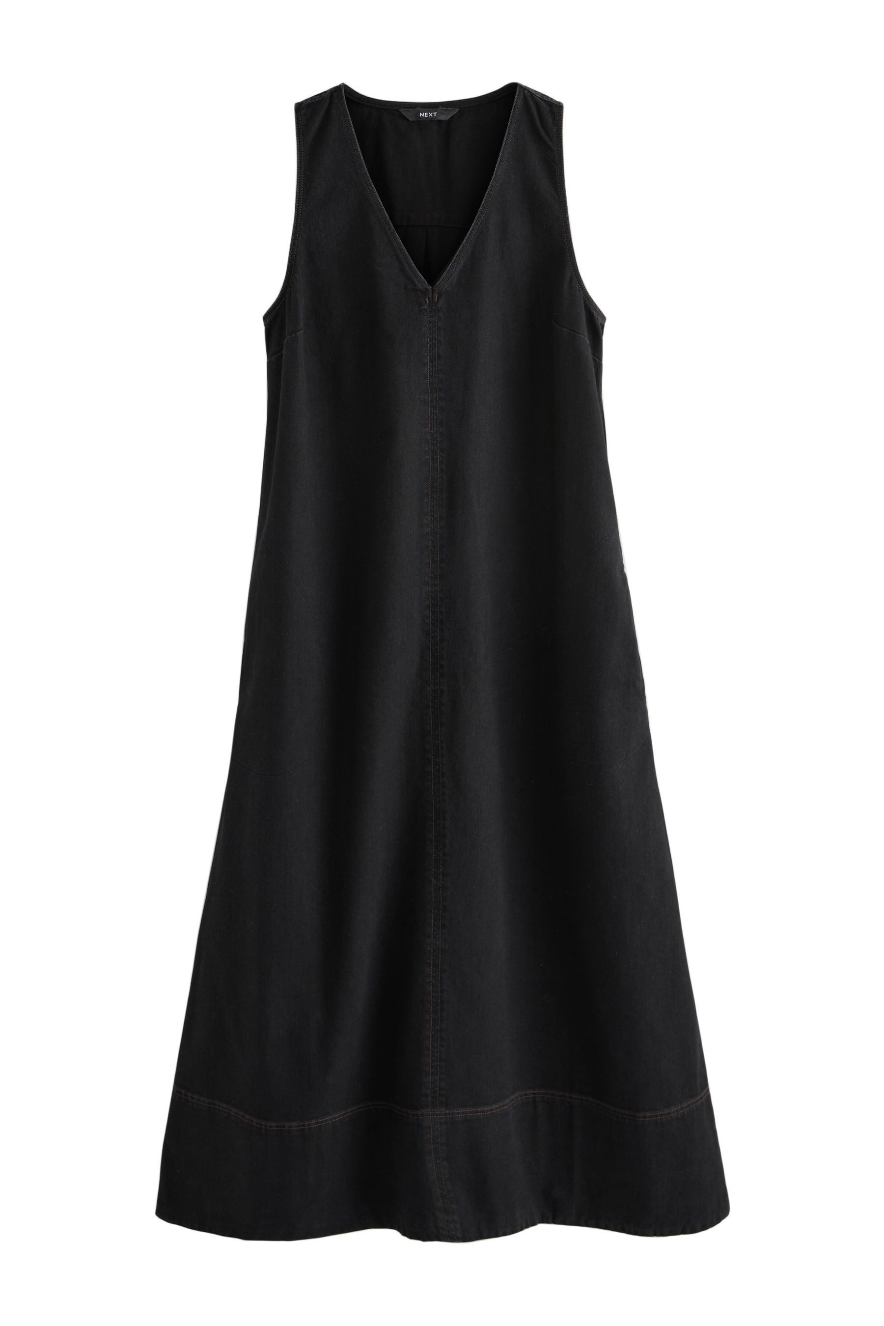 Next Maxikleid Ärmelloses Maxikleid mit V-Ausschnitt günstig online kaufen