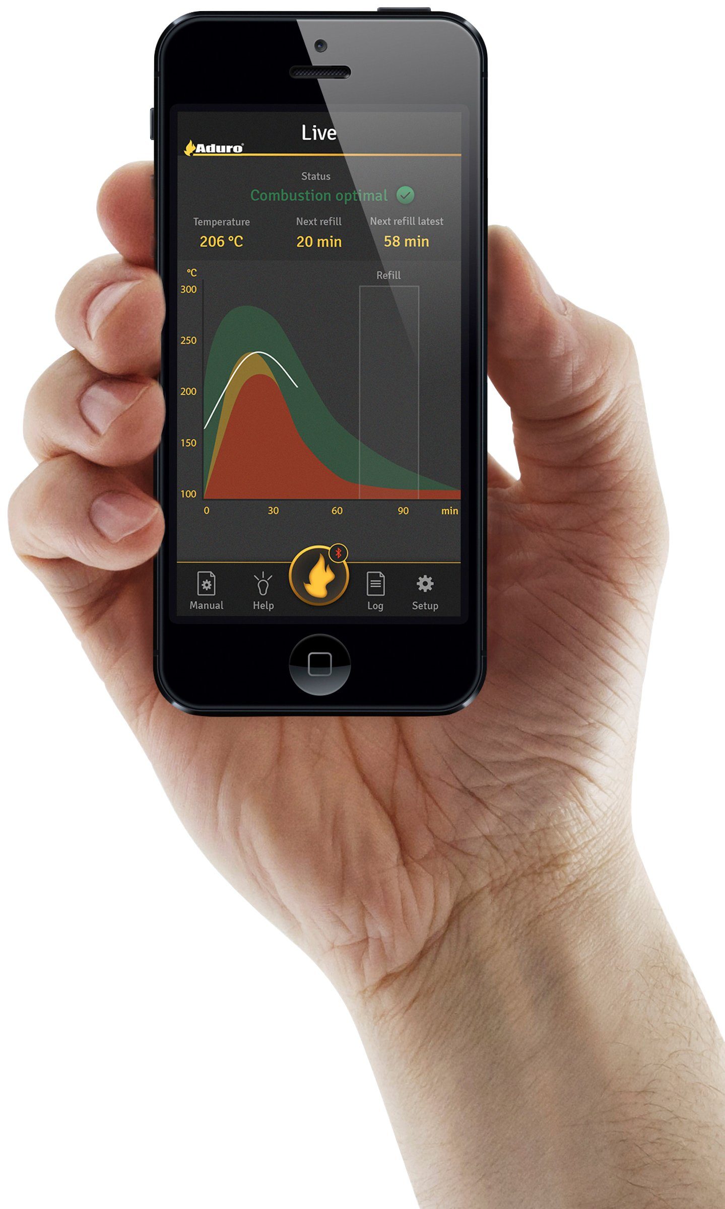 ADURO Bluetooth-Modul Smart Response, für Kaminofen, für alle Kaminöfen von Aduro geeignet