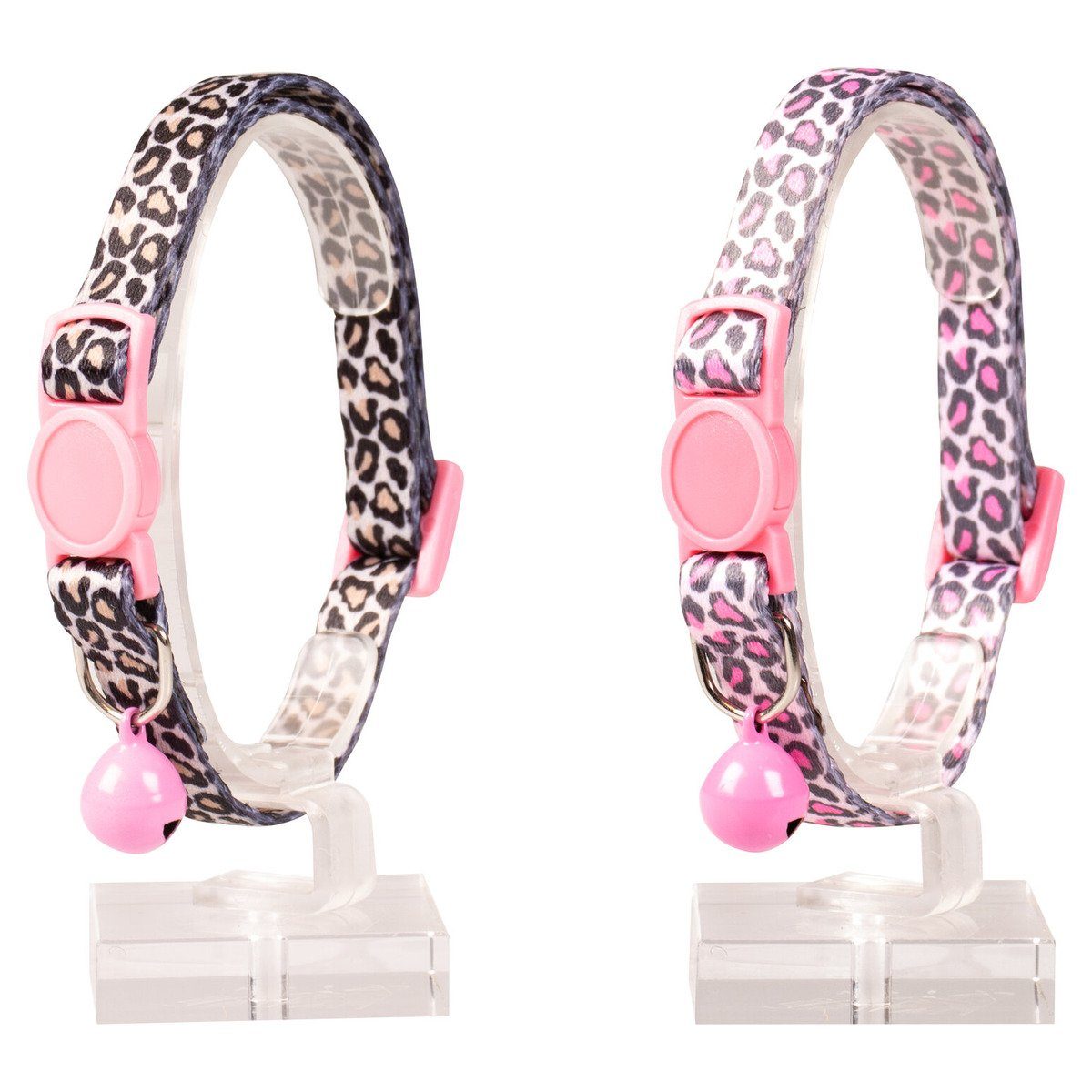 DUVO+ Katzen-Halsband Katzenhalsband Panther Nylon