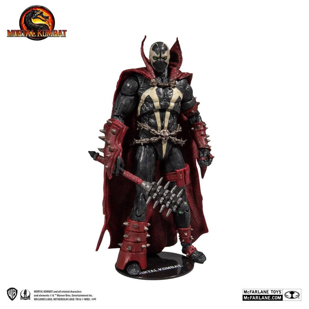 McFarlane Toys Actionfigur Mortal Kombat Series 2 Spawn with Mace 7 Inch Actionfigur New Version