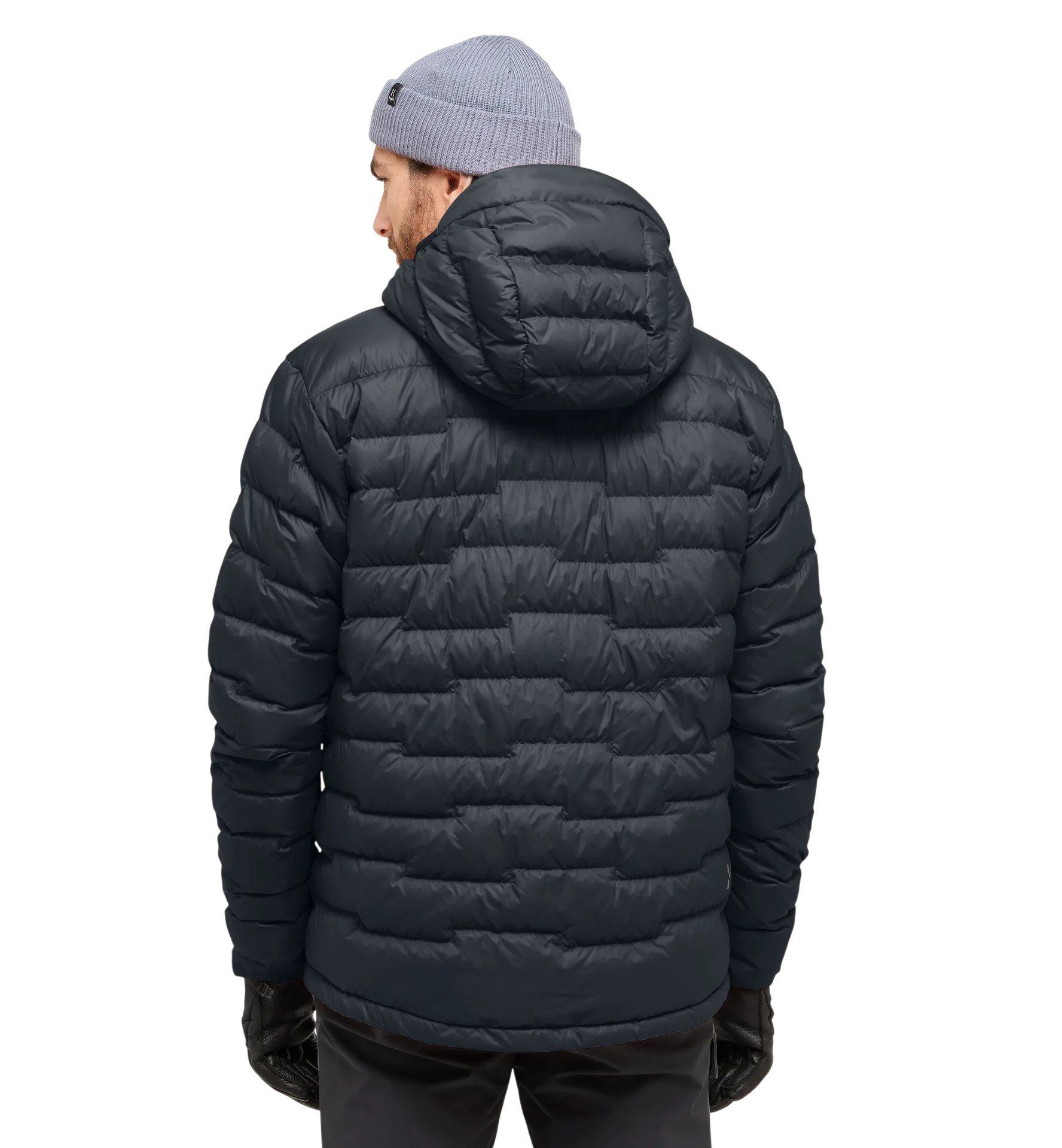 Haglöfs Winterjacke Isolationsjacke ROC Flash Down Hood (Daunenjacke) schwarz Herren