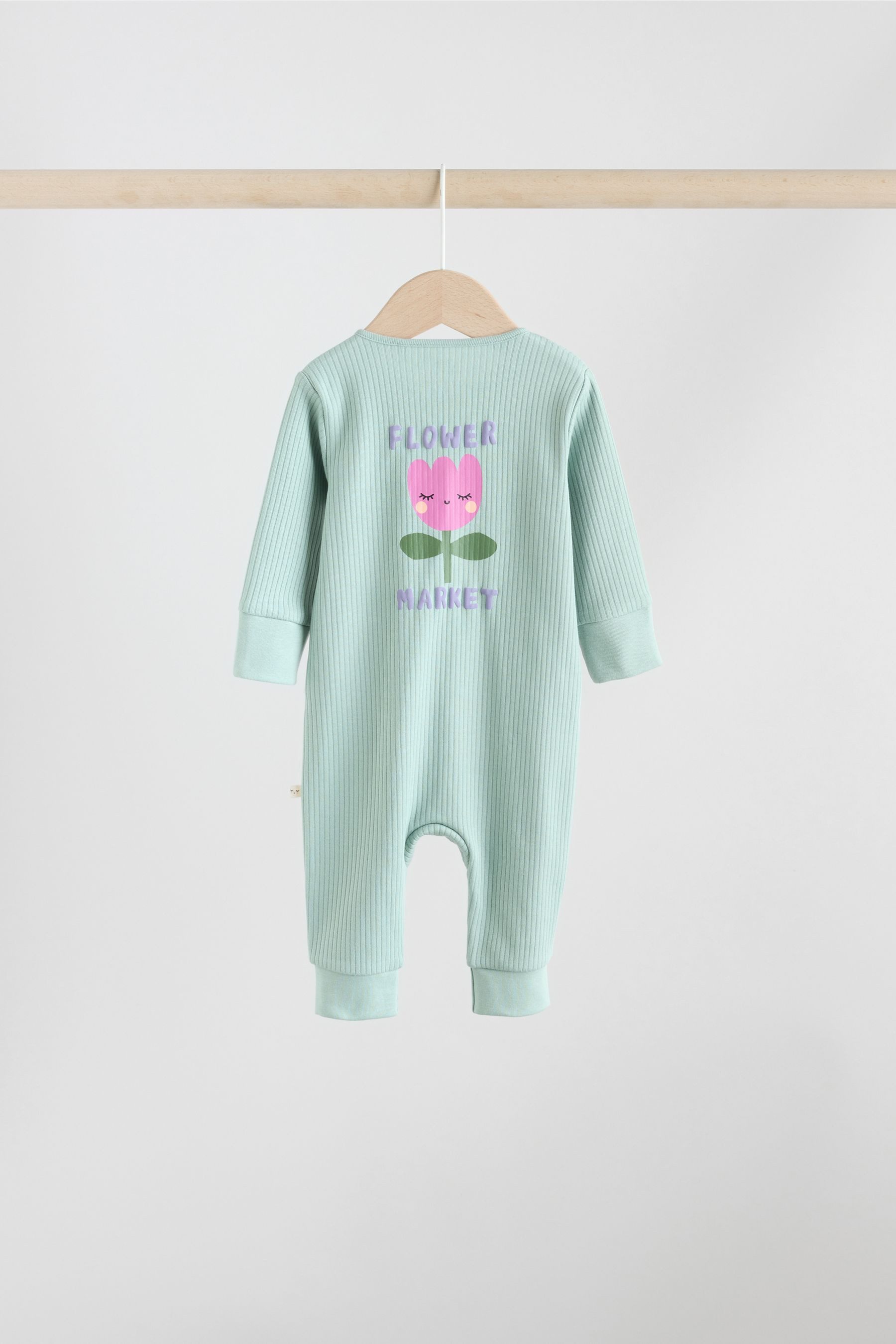 Next Schlafoverall Babyschlafanzüge mit Zweiwege-RV, 3er-Pack (3-tlg)