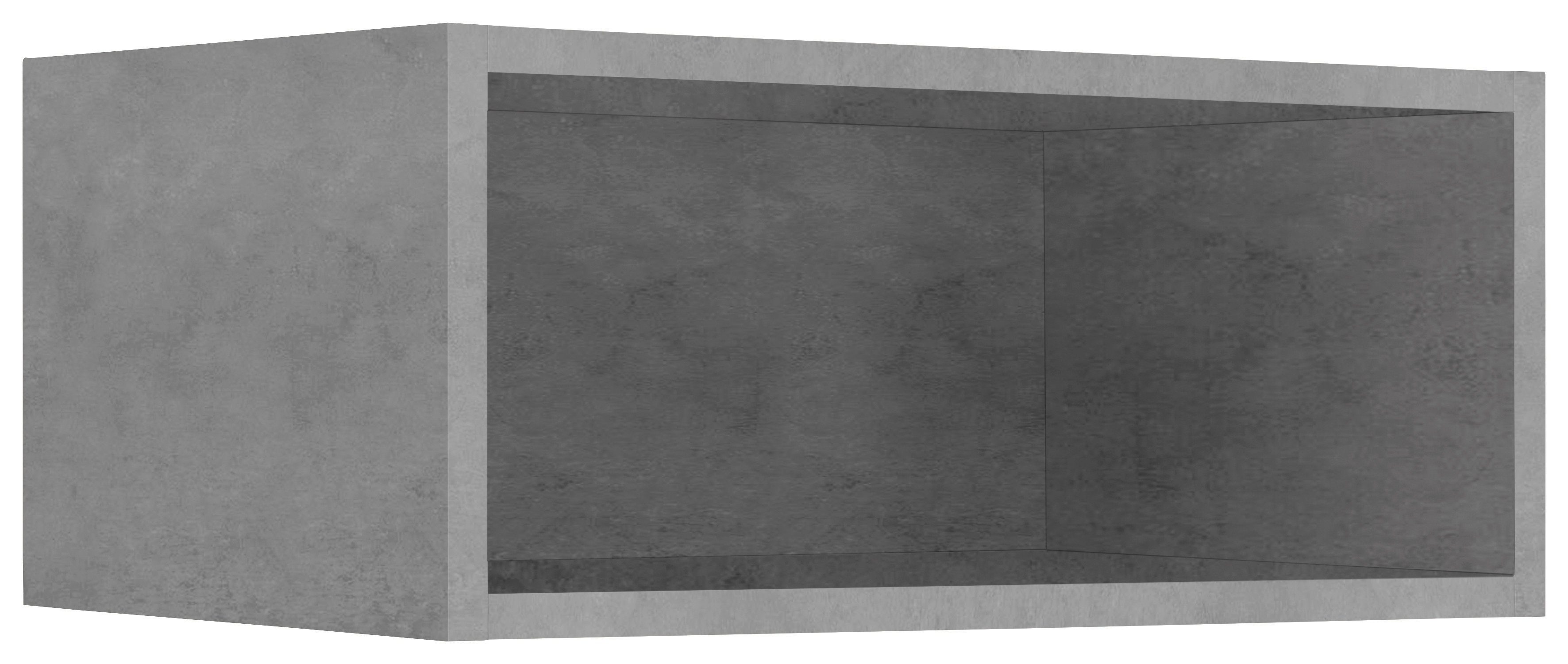 wiho Küchen Hängeregal Flexi2, Breite 50 cm betonfarben | Hängeregale