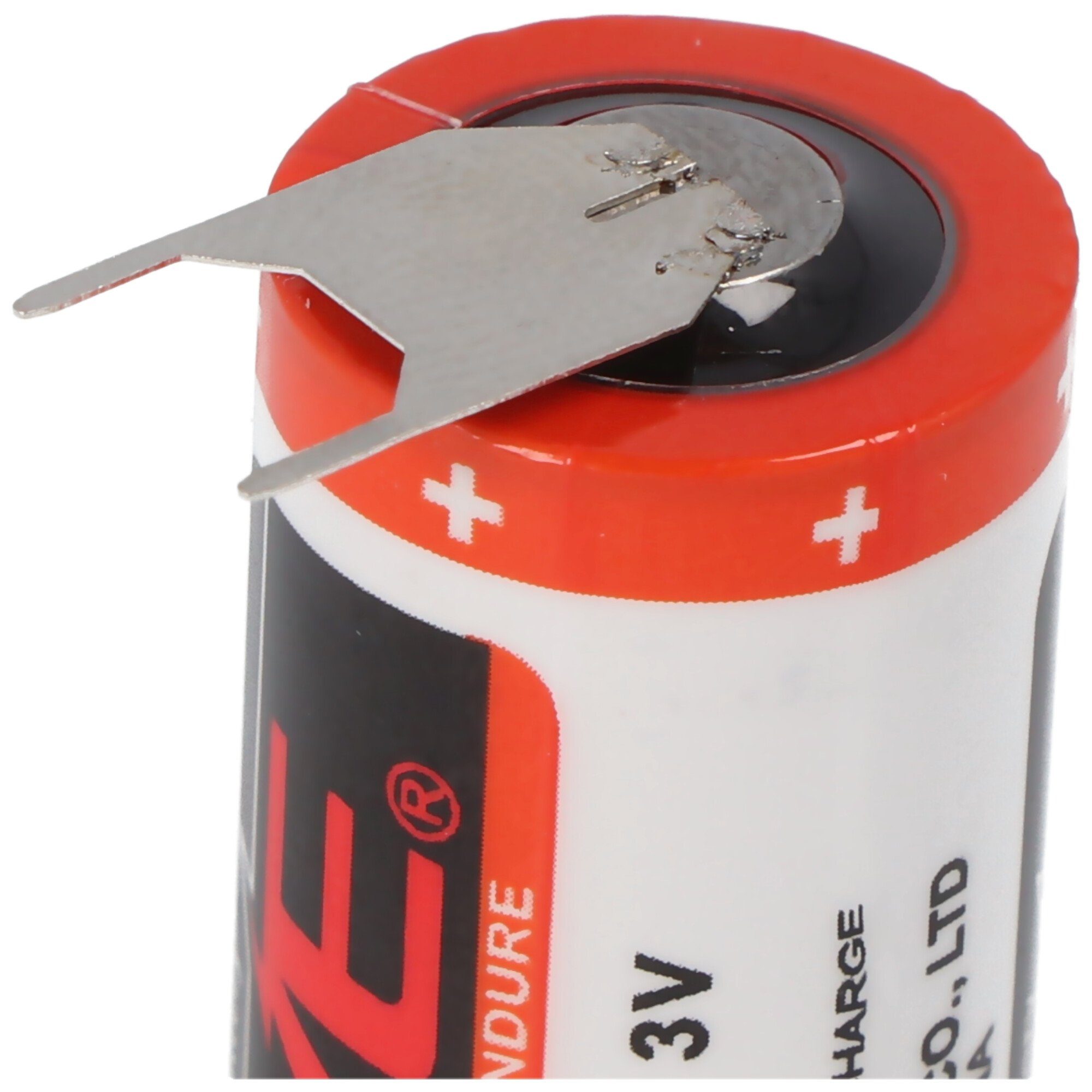 Abmessungen CR17335 1550mAh EVE Batterie Batterie Volt 3 mit EVE 33, Baugröße 2/3A