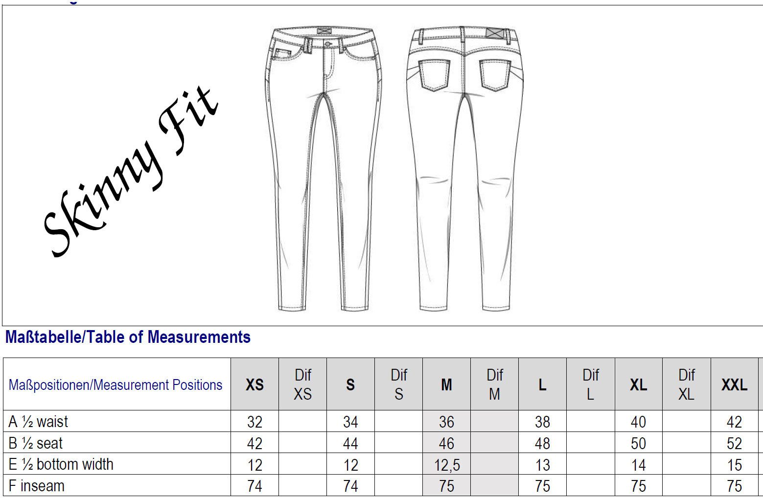 SUBLEVEL Slim-fit-Jeans Damen Jeans Skinny Slim Fit Jeanshose Hose Röhre Denim Stretch