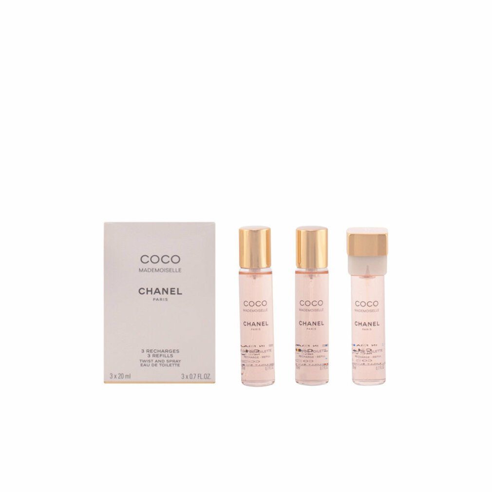 CHANEL Eau de Toilette Coco Mademoiselle Nachfüllung Eau de Toilette 3 x 20ml