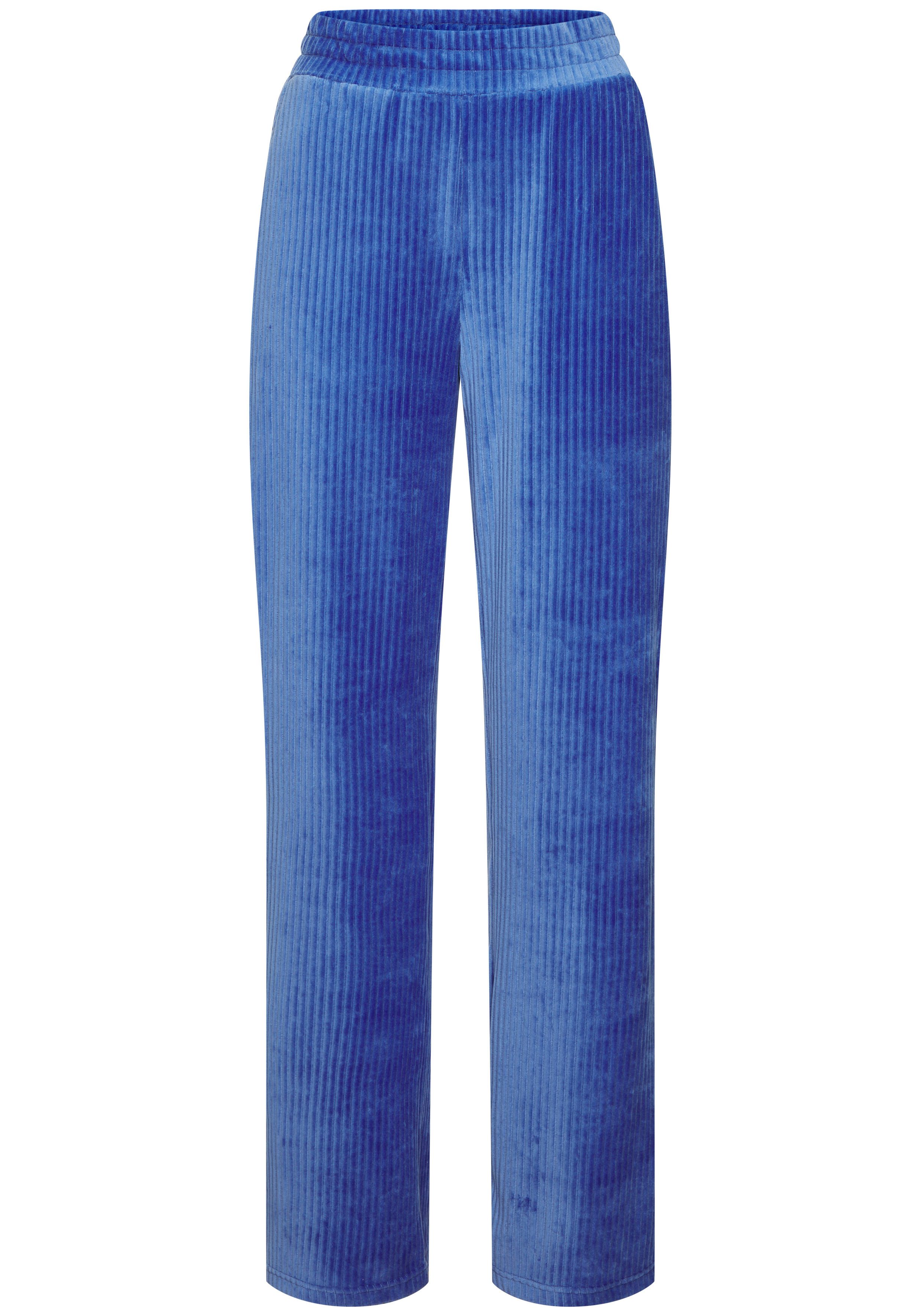 Buffalo Loungehose mit weicher Cord-Struktur. Reduzierter Preis € 49,99. Unverbindliche Preisempfehlung € 59,99