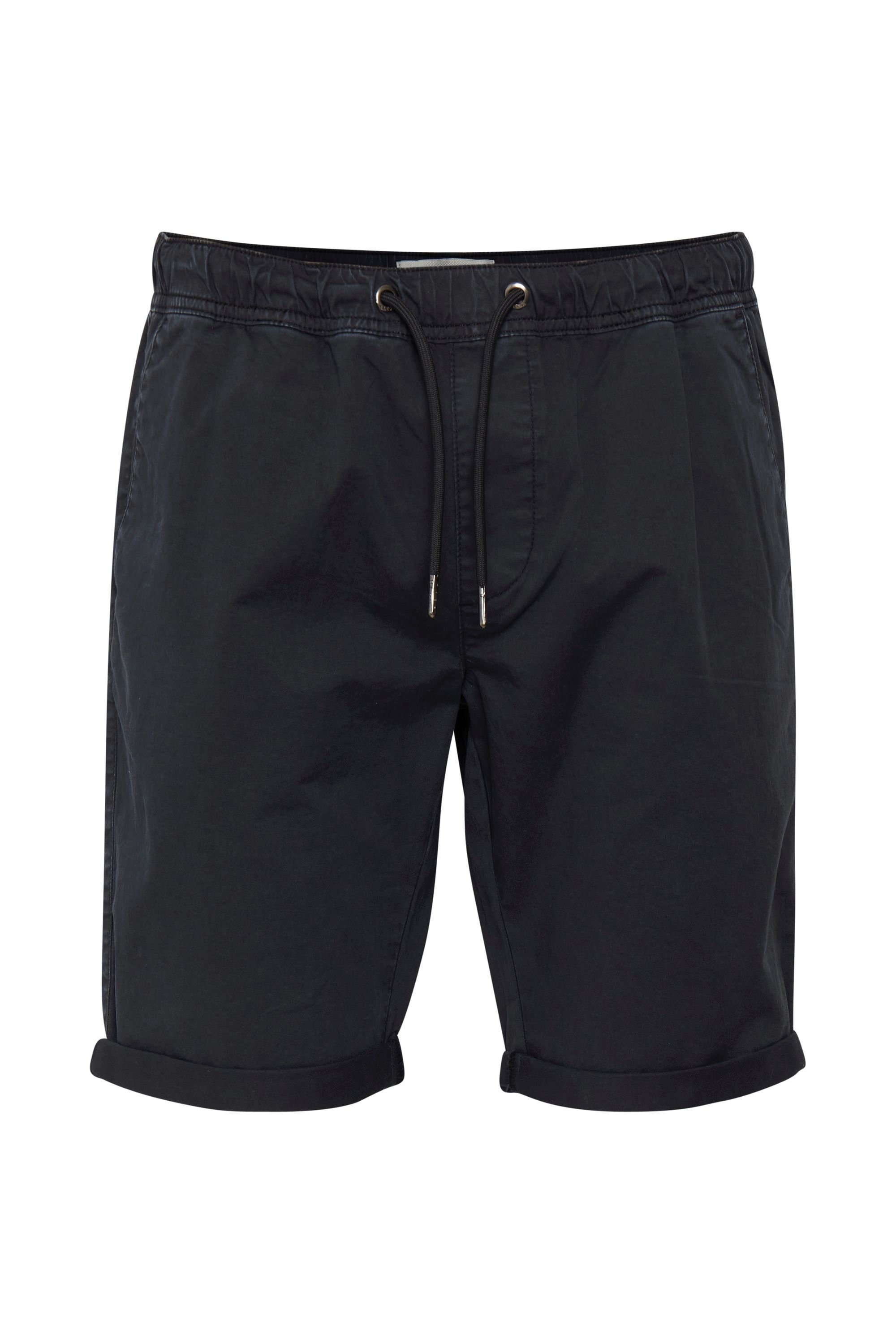 b.young Blend Chinoshorts BHBradley Chino Shorts mit elastischem Bund und Kordel Black (194007)