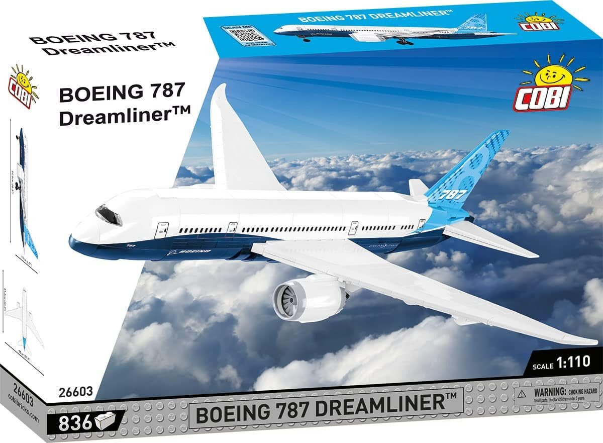 COBI Spiel COBI Boeing 787-8 Dreamliner Bauset 836 Teile 1:110