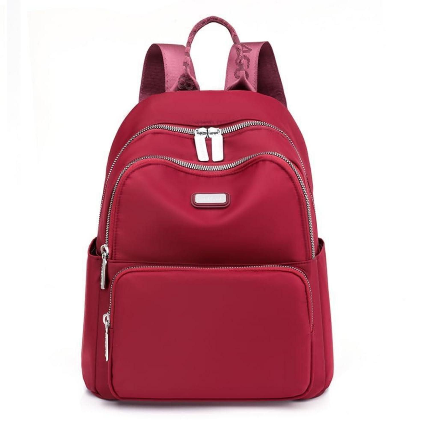 LuxusKollektion Cityrucksack Damen Rucksack Klein Burgund Leicht