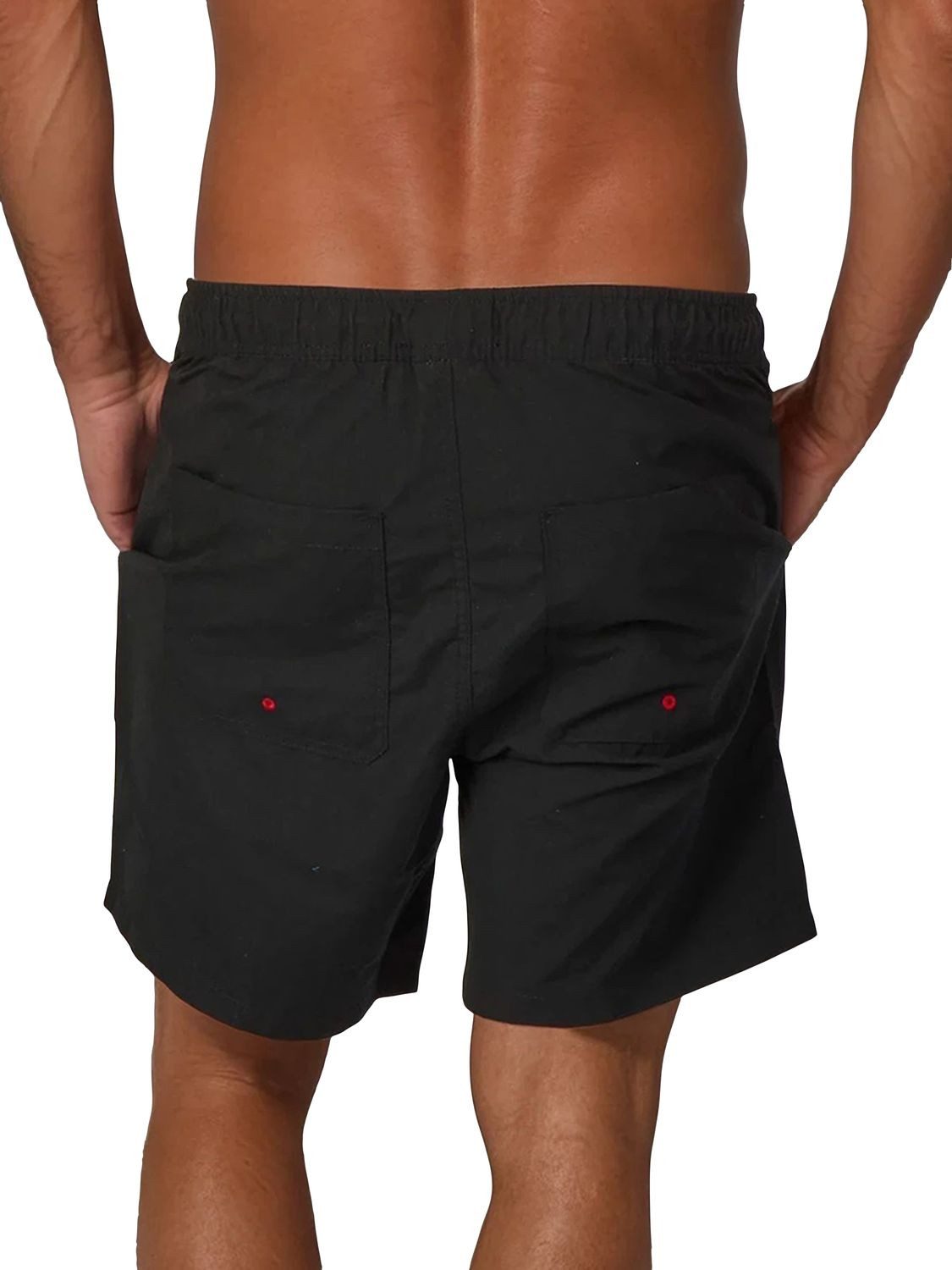 riverso Badeshorts Herren Badehose RIVDavid Regular Fit (2-St) Sportshorts mit Kordelzug – Bild 5 von 5