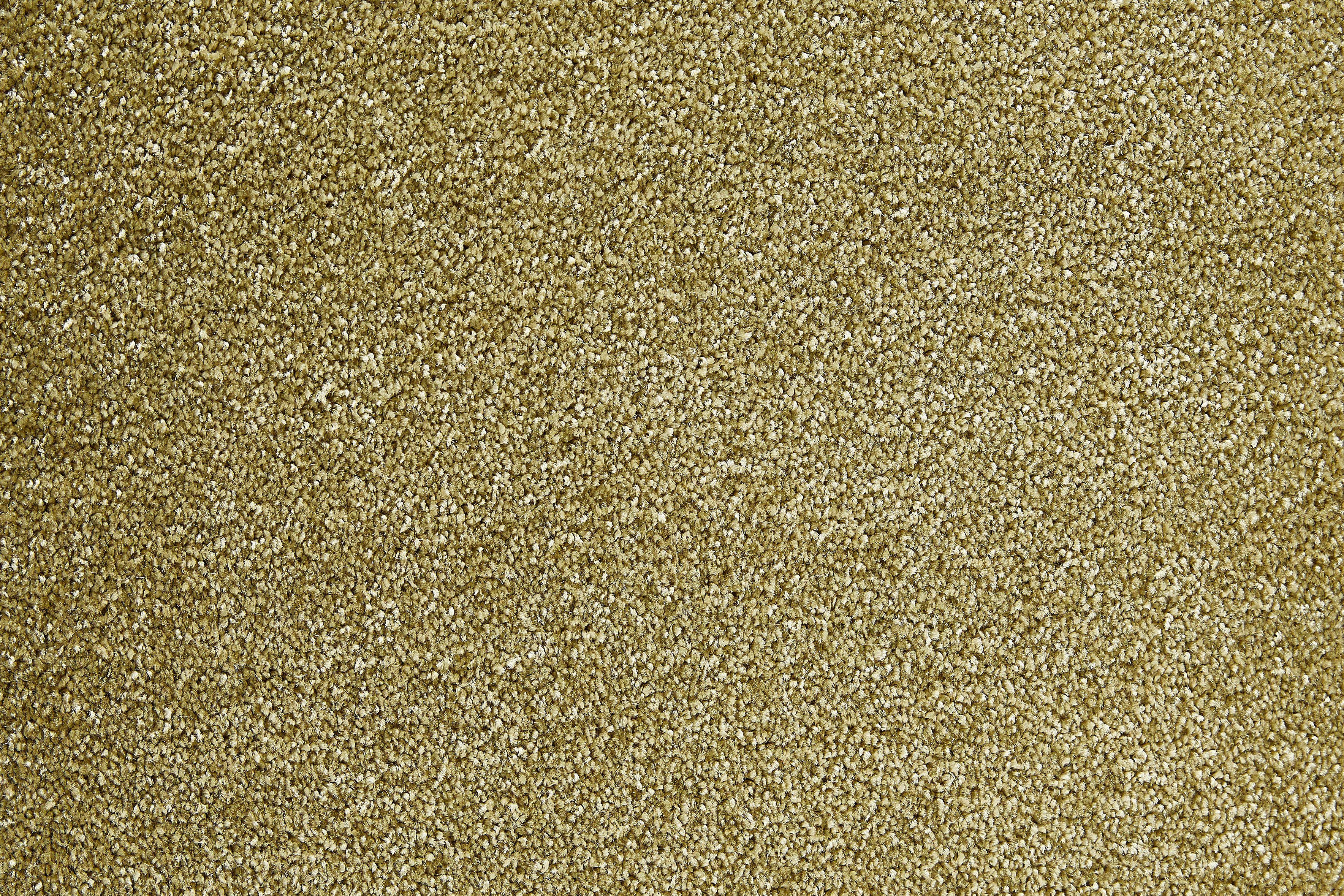 Teppichboden Coupon Velours Verona, Andiamo, rechteckig, Höhe: 6 mm, Uni Farben, Breite 400 cm oder 500 cm, strapazierfähig, pflegeleicht grün