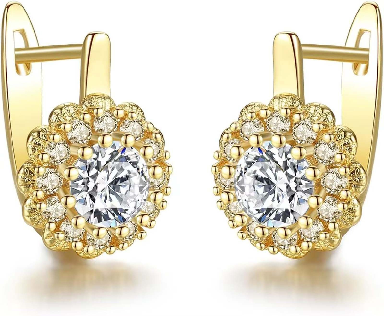 Paar Ohrstecker 0.6ct D VS1 3ex,Ohrstecker damen,Ohrstecker mädchen,Diamond