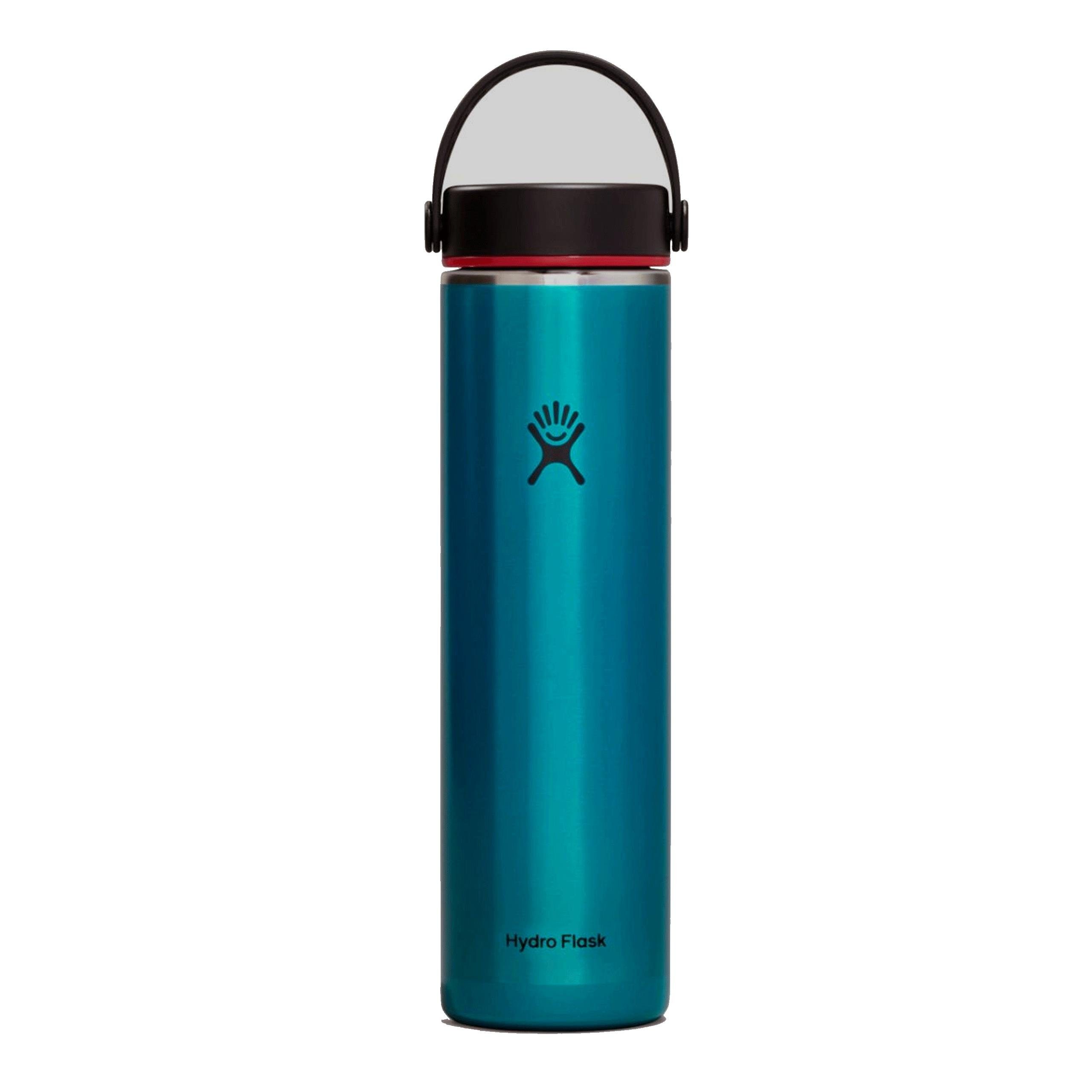 - Isolierflasch Bottle Flask Trinkflasche Wide Series Hydro Lightweight Hydro Flask celestine Mouth Trail