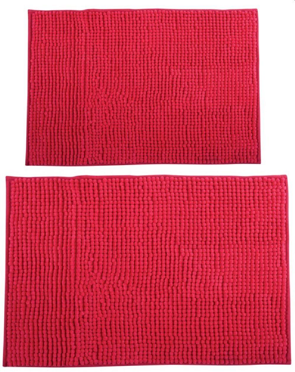MSV Badematte CHENILLE, rutschsicher, schnelltrocknend, 100% günstig online kaufen