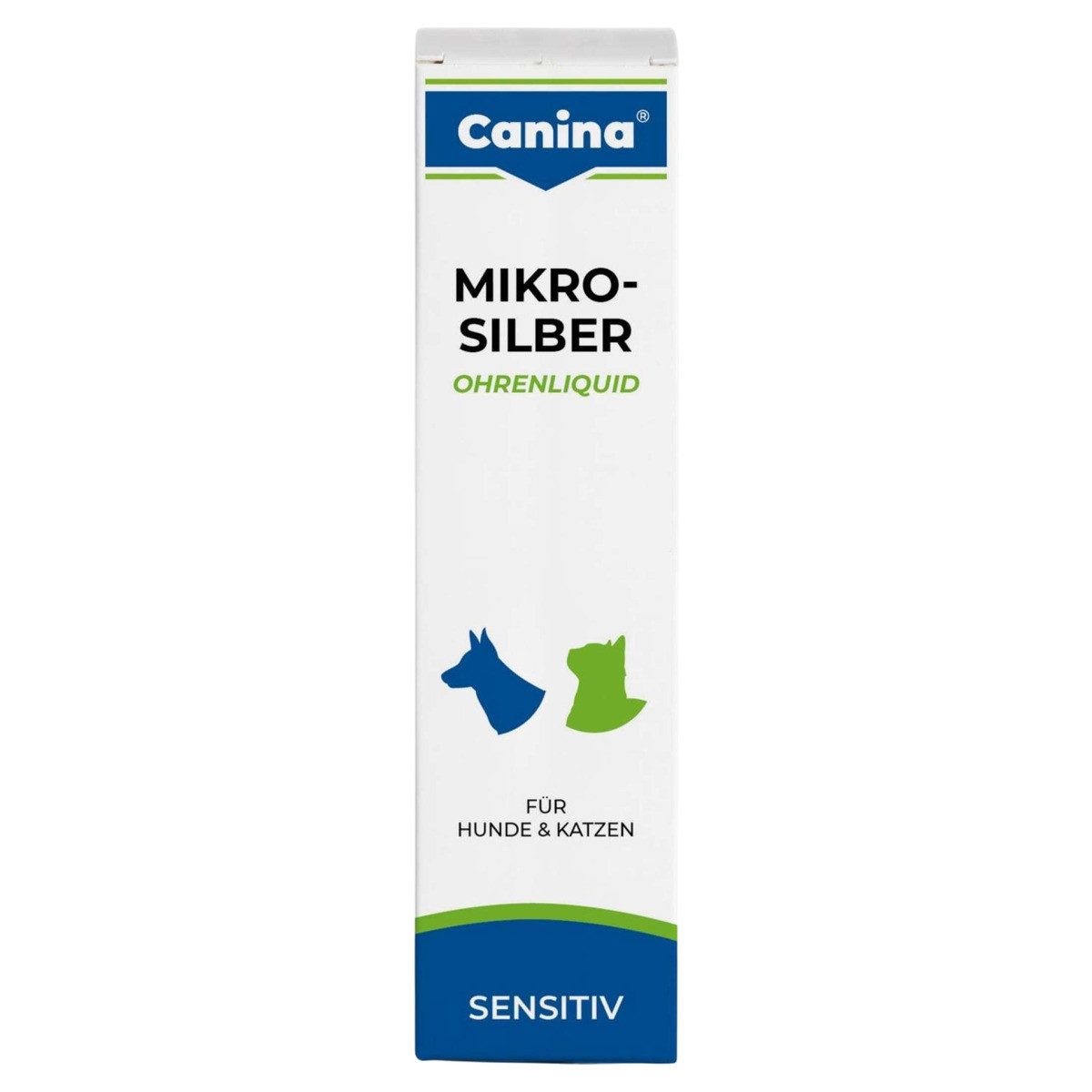 Canina Ohrenreiniger Mikrosilber Ohrenliquid für Hunde 50 ml