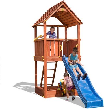 FUNGOO Spielturm JOY, mit Rutsche