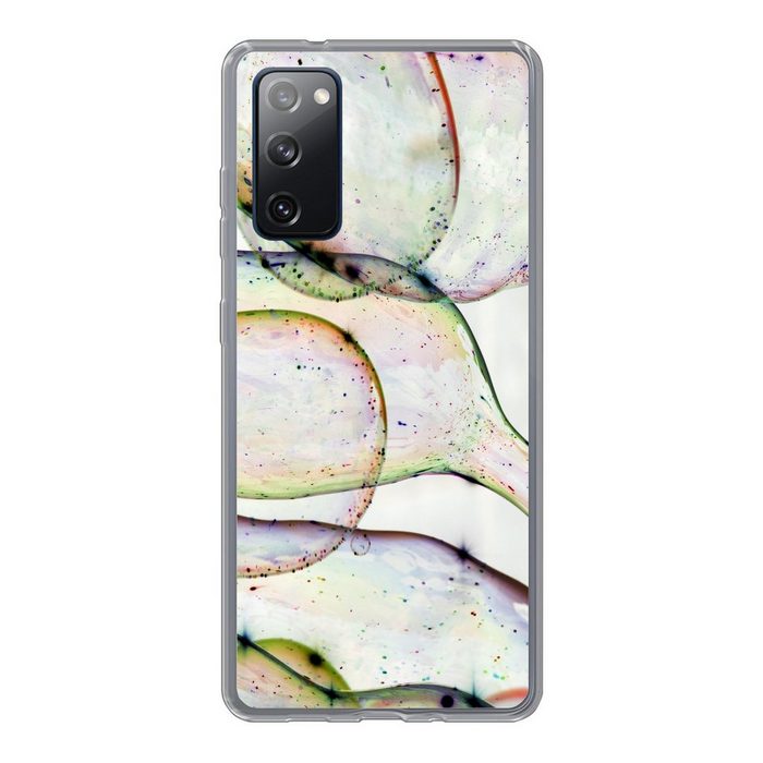 MuchoWow Handyhülle Farbige Blasen Phone Case Handyhülle Samsung Galaxy S20 FE Silikon Schutzhülle